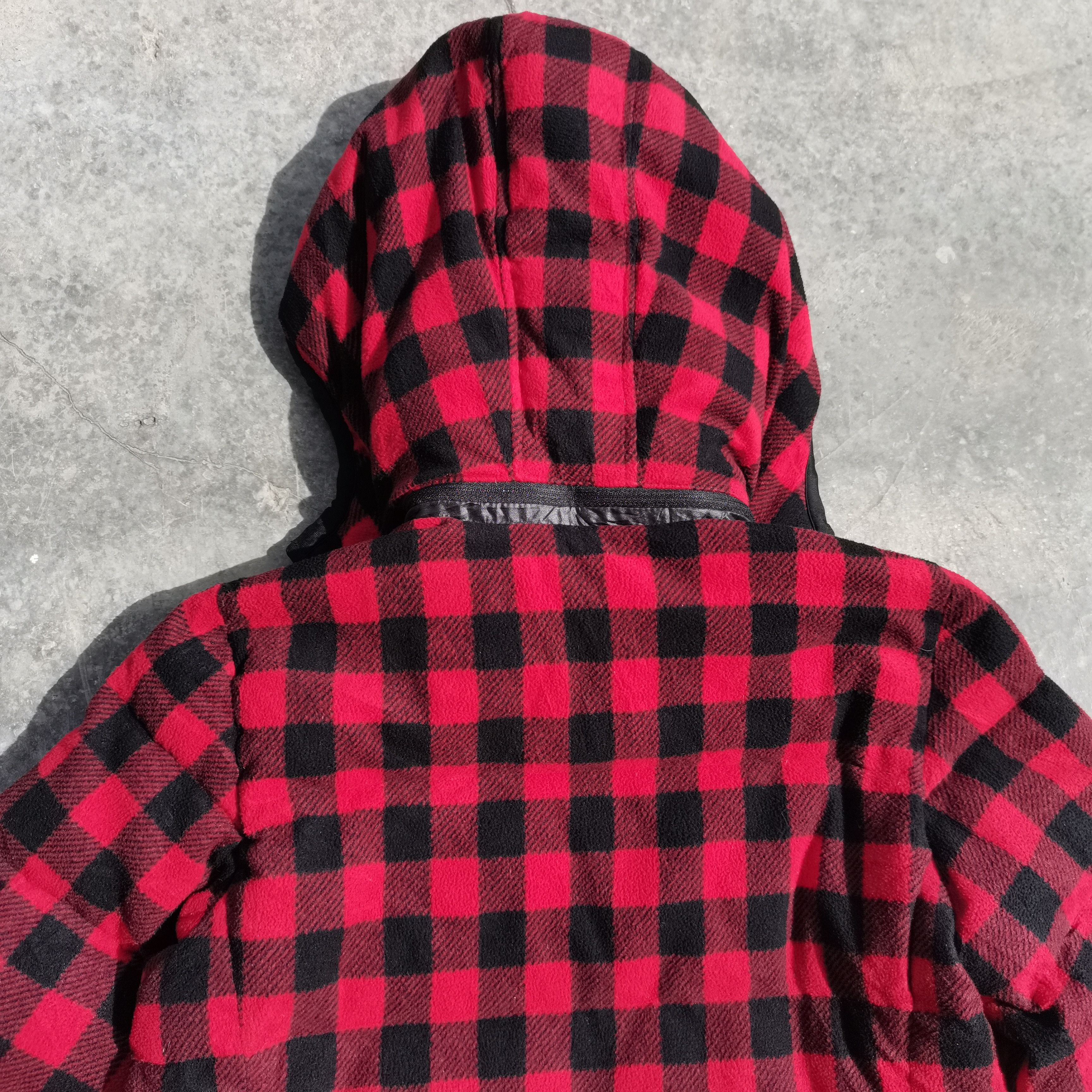 Japanese Brand × Uniqlo UNIQLO Flannel Zipper Up Hoodie Jacket Size US L / EU 52-54 / 3 - 9 Thumbnail