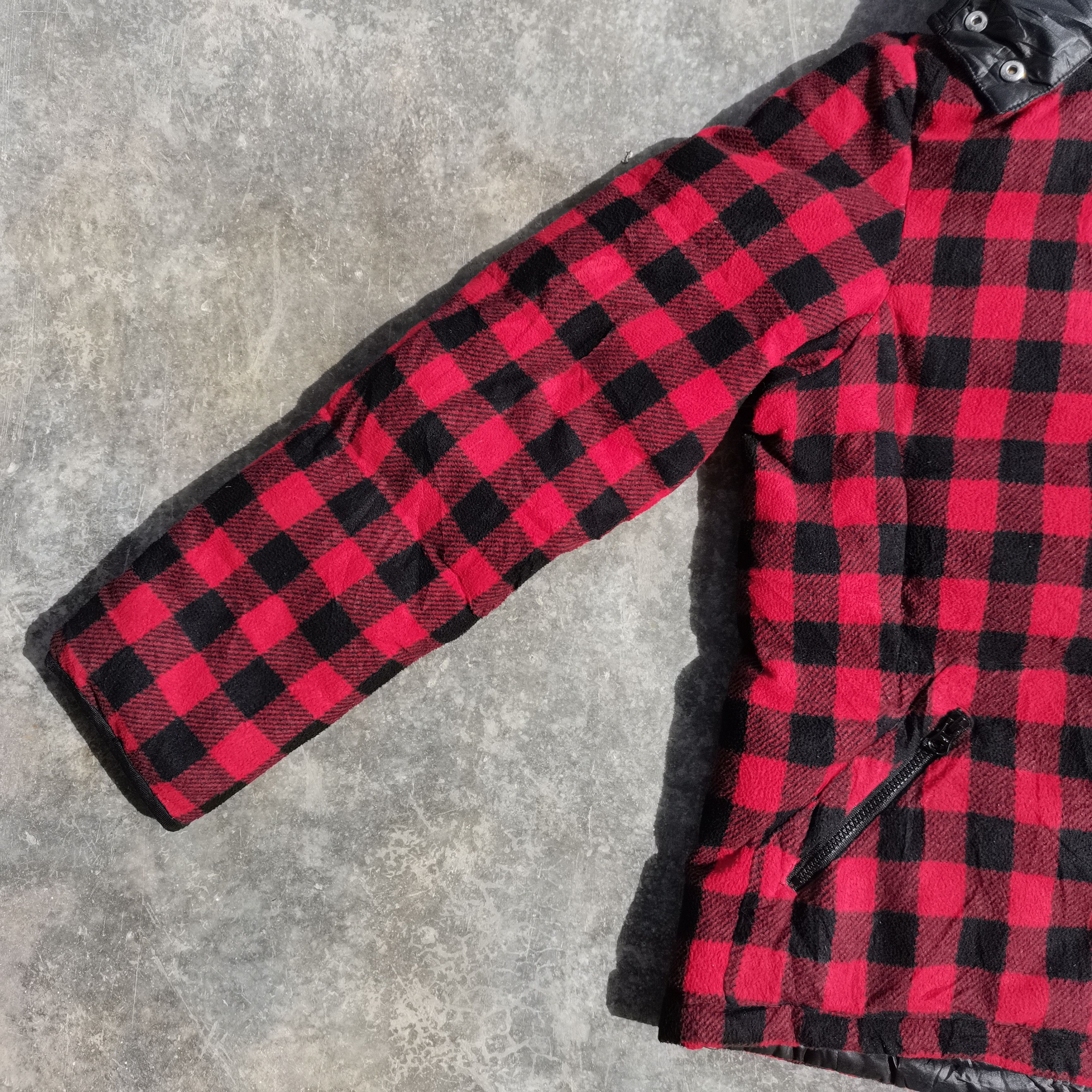 Japanese Brand × Uniqlo UNIQLO Flannel Zipper Up Hoodie Jacket Size US L / EU 52-54 / 3 - 3 Thumbnail