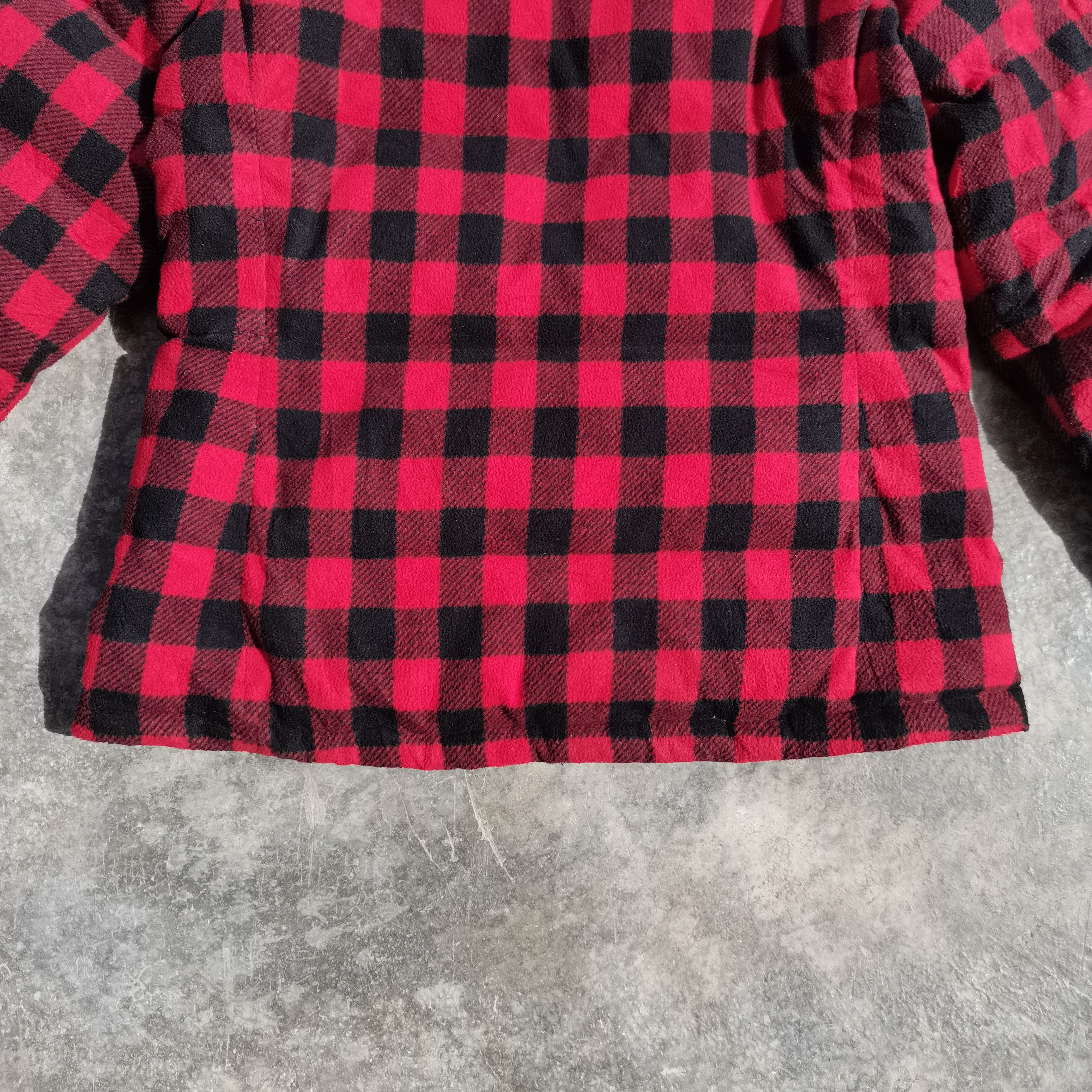 Japanese Brand × Uniqlo UNIQLO Flannel Zipper Up Hoodie Jacket Size US L / EU 52-54 / 3 - 10 Thumbnail