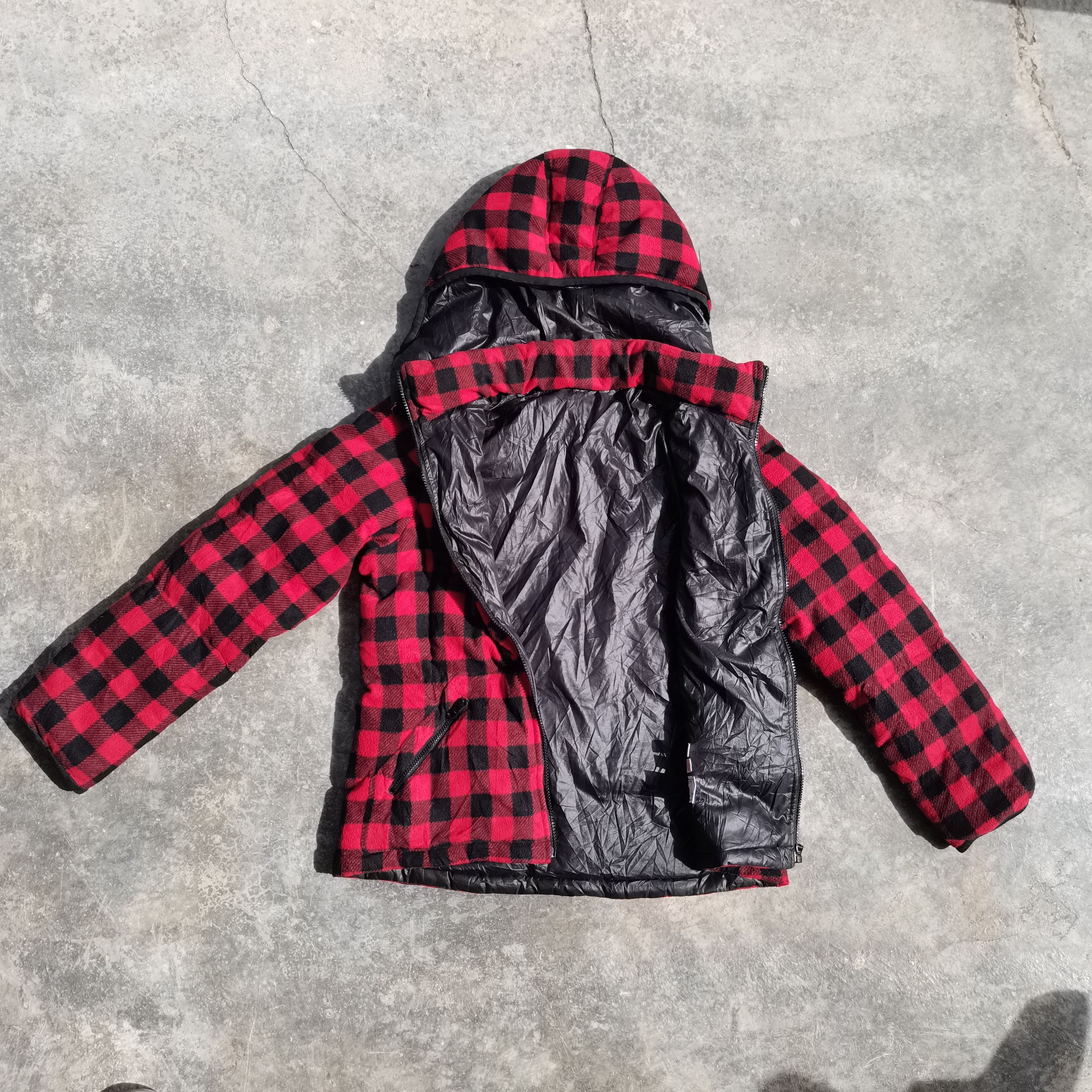 Japanese Brand × Uniqlo UNIQLO Flannel Zipper Up Hoodie Jacket Size US L / EU 52-54 / 3 - 6 Thumbnail