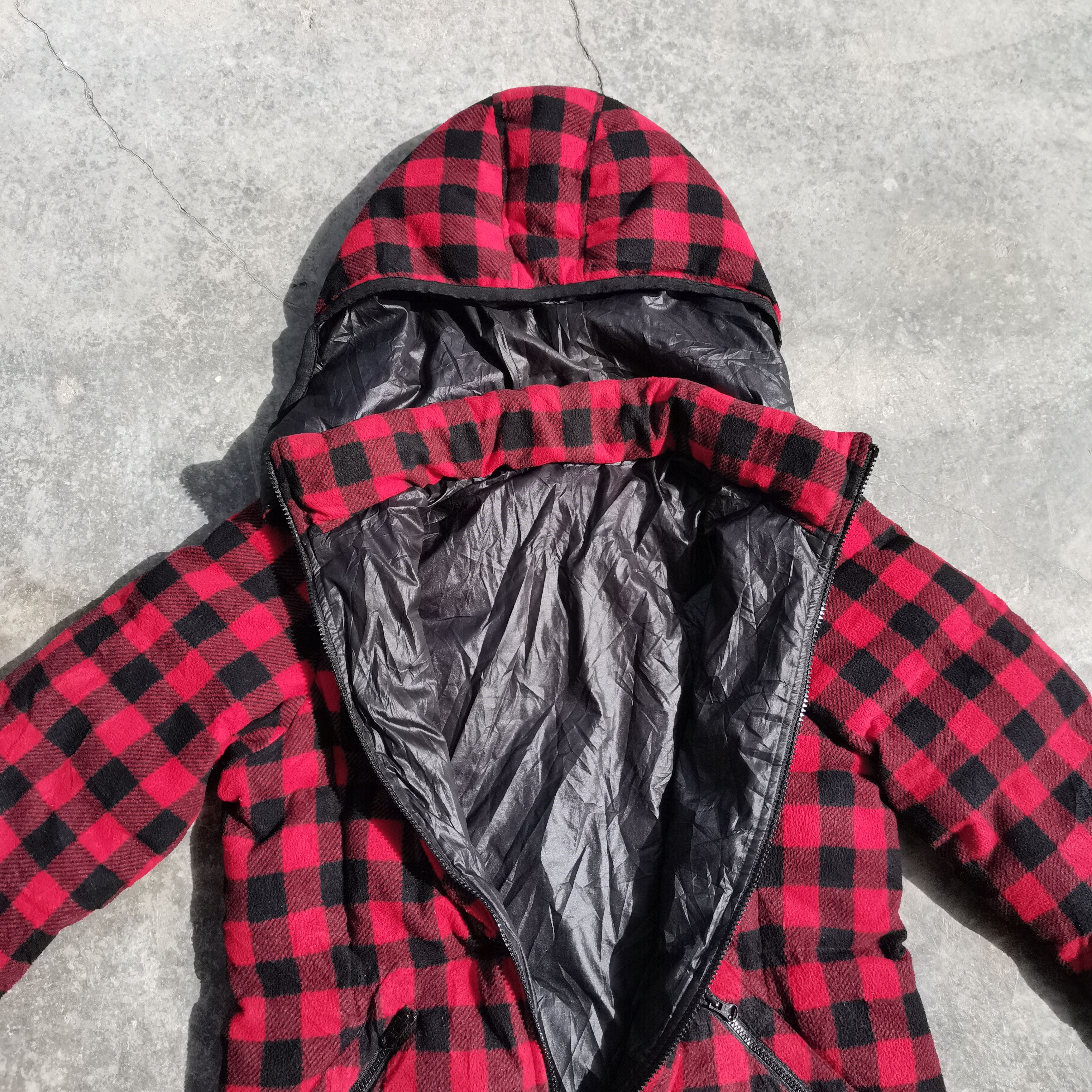 Japanese Brand × Uniqlo UNIQLO Flannel Zipper Up Hoodie Jacket Size US L / EU 52-54 / 3 - 7 Thumbnail