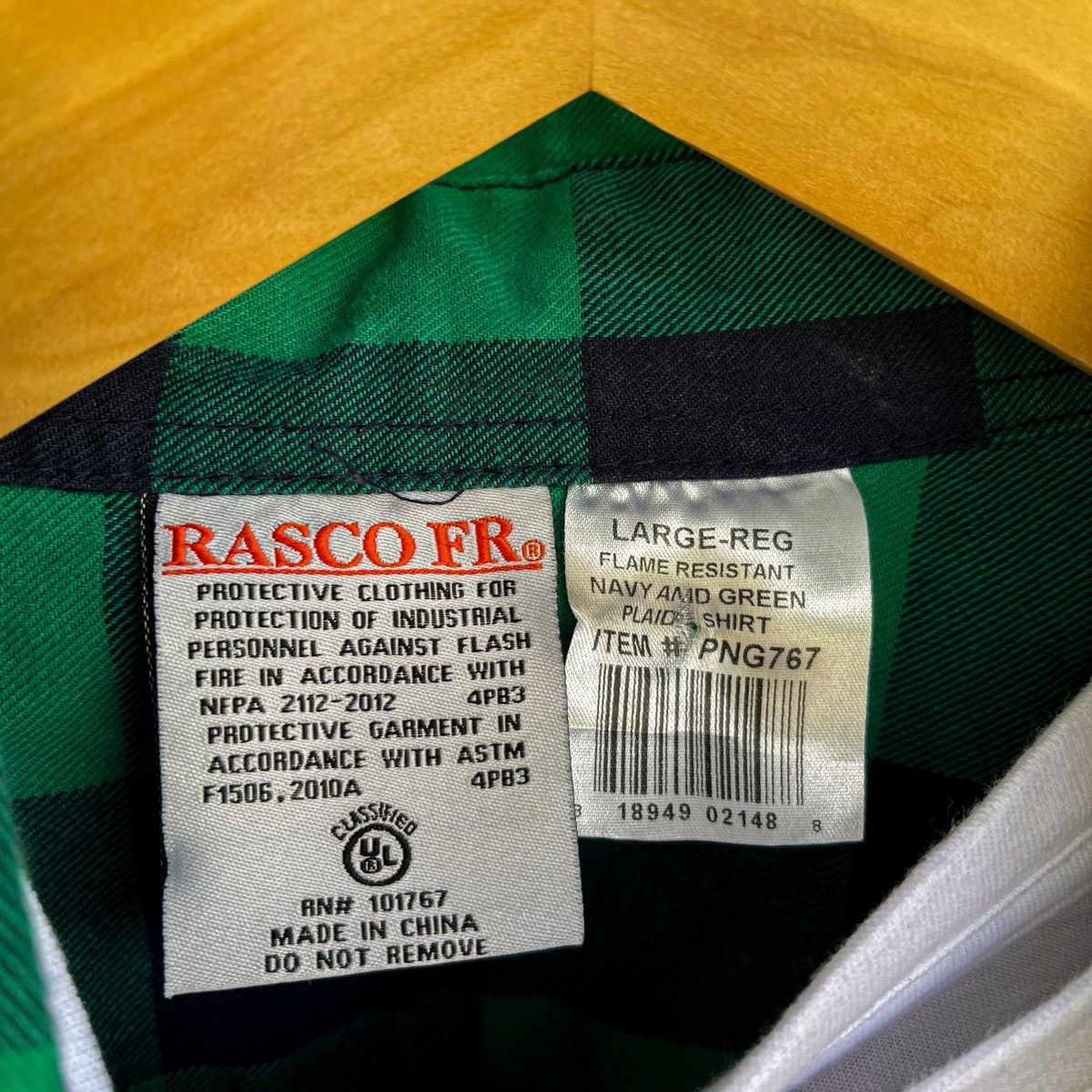 Flannel × Vintage Vintage 90s Travis Scott Workwear Style Flannel Size US L / EU 52-54 / 3 - 3 Thumbnail
