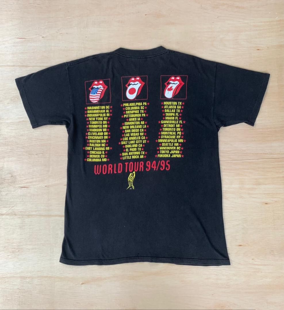Band Tees × The Rolling Stones × Vintage vintage tee the rolling stones B14 Size US L / EU 52-54 / 3 - 3 Thumbnail
