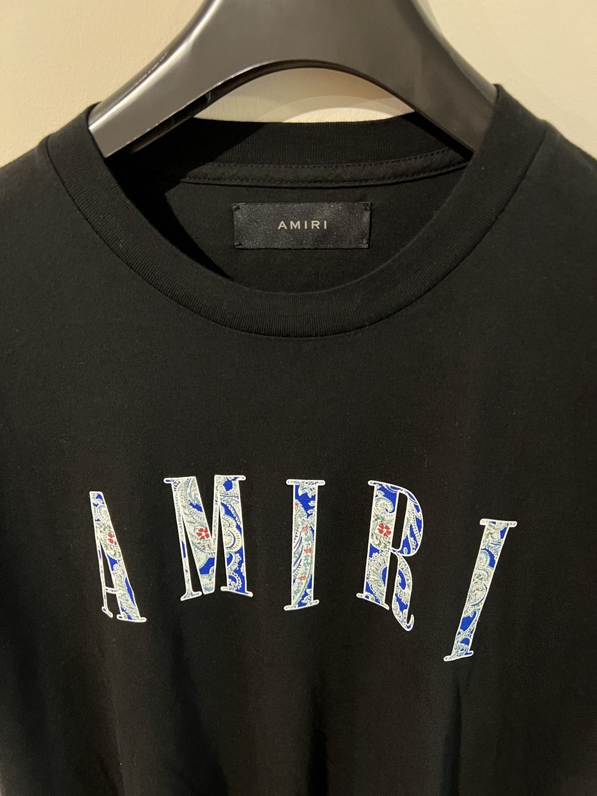 Amiri AMIRI CORE PAISLEY LOGO TEE MEDIUM Size US M / EU 48-50 / 2 - 3 Thumbnail