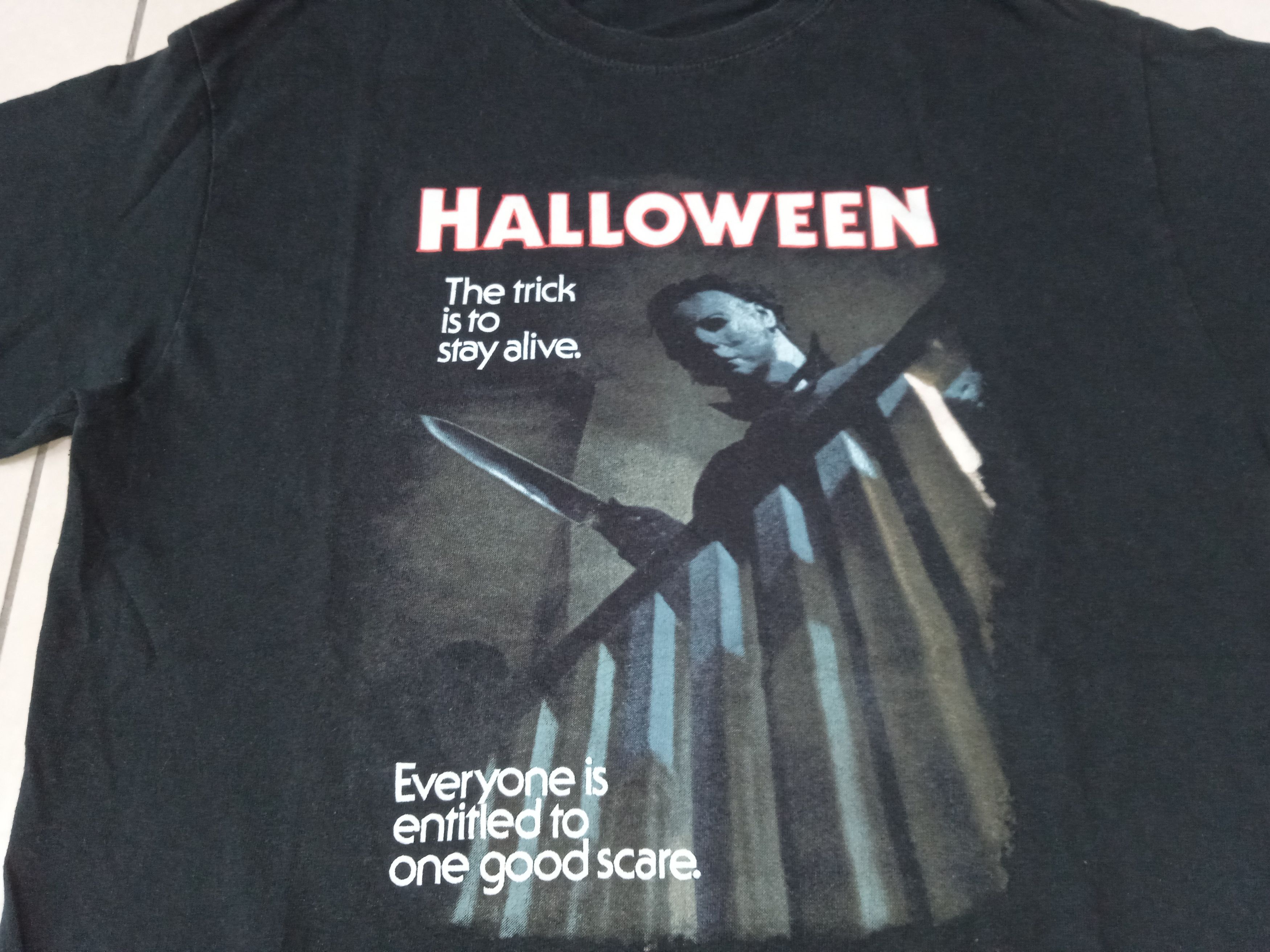 Vintage Vintage 00s Halloween T Shirt Horror Size US M / EU 48-50 / 2 - 3 Thumbnail