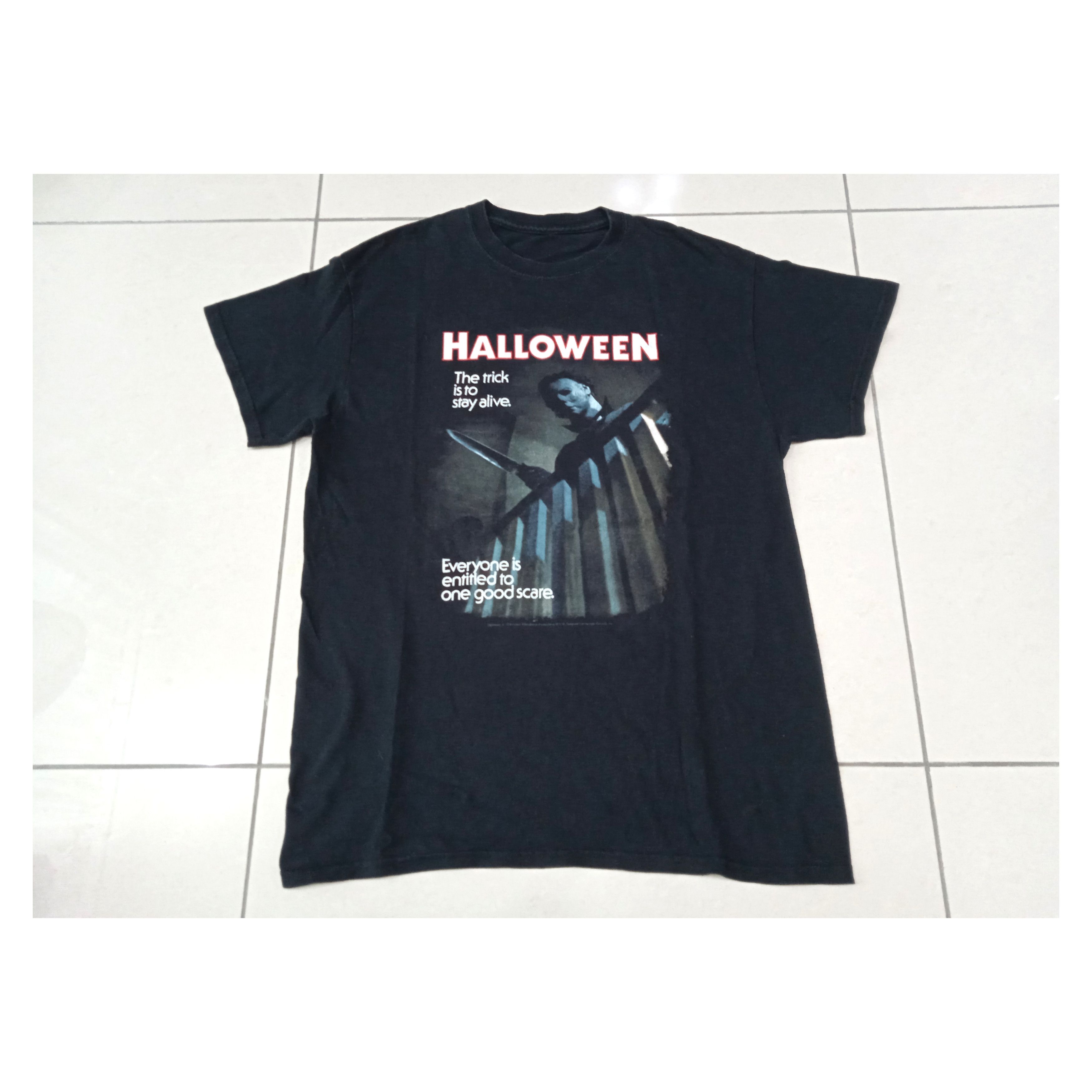 Vintage Vintage 00s Halloween T Shirt Horror Size US M / EU 48-50 / 2 - 1 Thumbnail