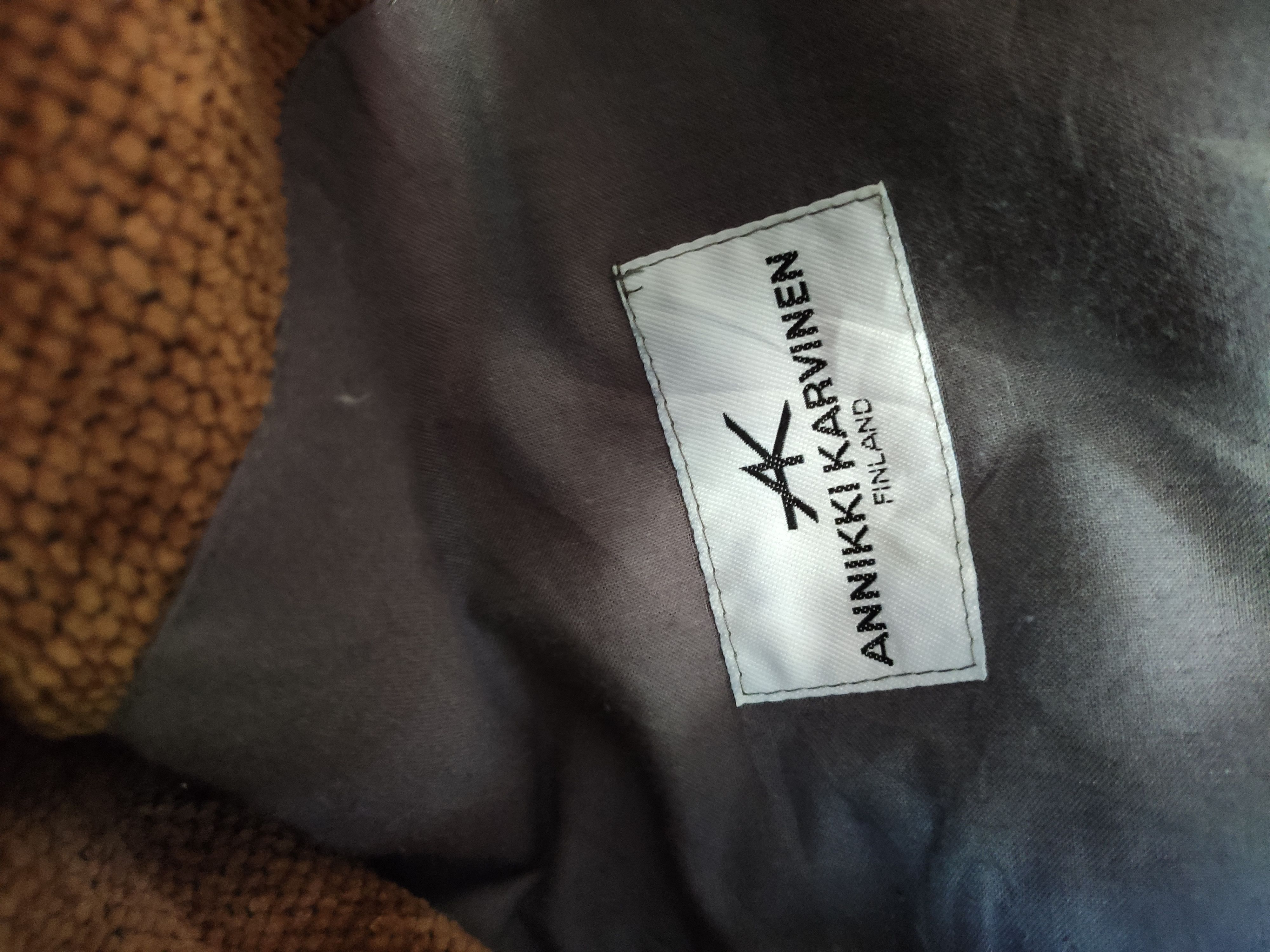 Annikki Karvinen Annikki Karvinen jacket patch work design Hand made Size US M / EU 48-50 / 2 - 4 Thumbnail