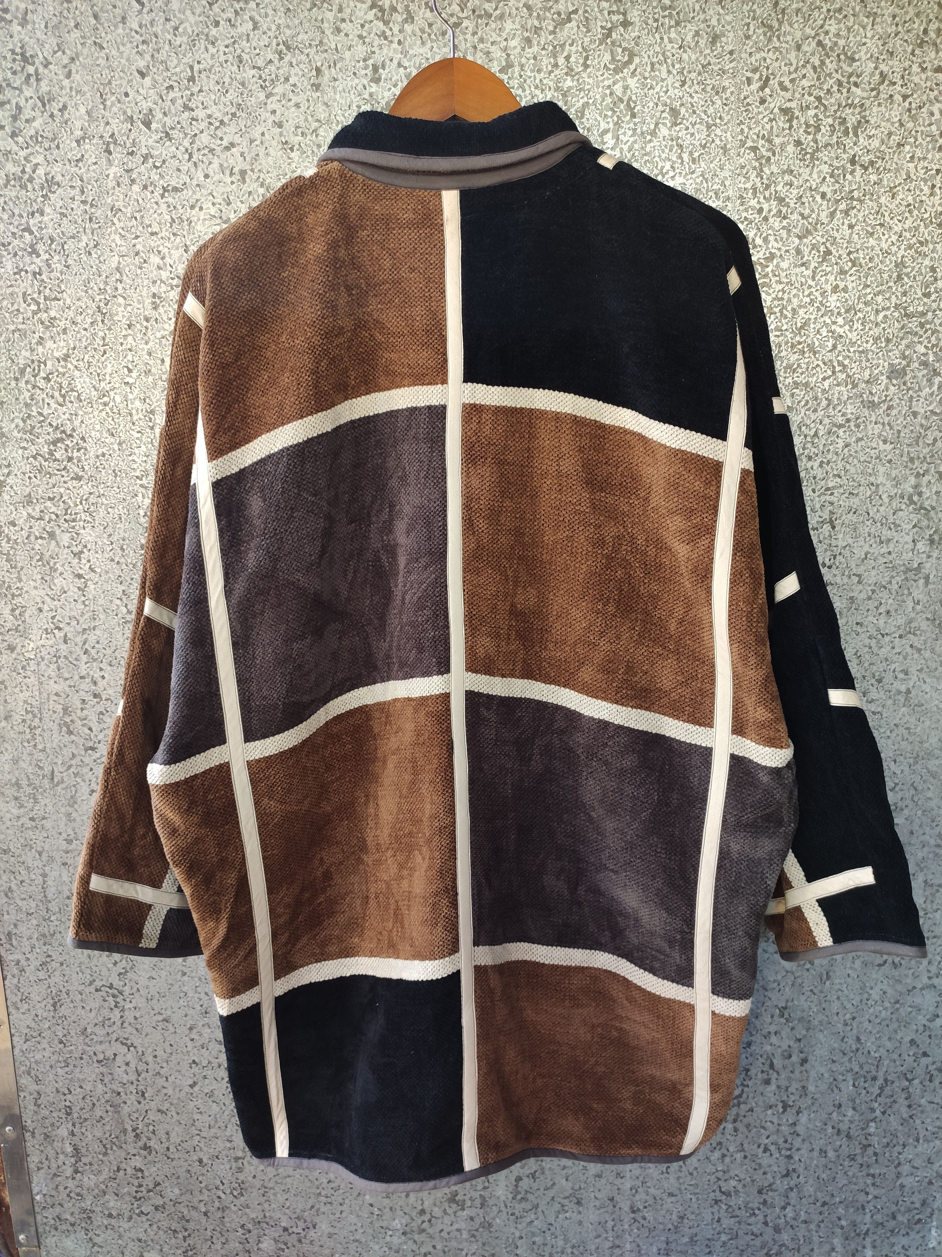 Annikki Karvinen Annikki Karvinen jacket patch work design Hand made Size US M / EU 48-50 / 2 - 3 Thumbnail