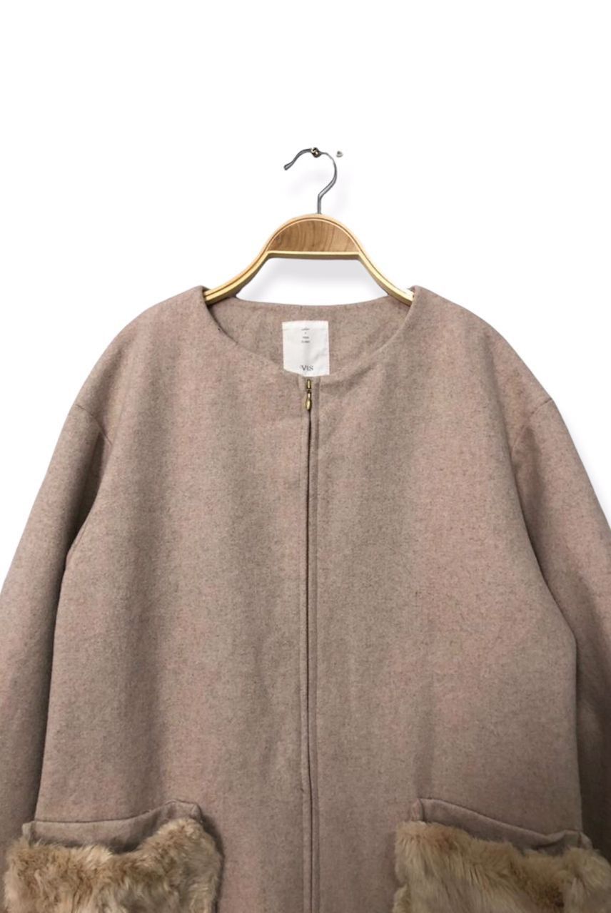 Japanese Brand Vintage Vis Zipper Ups Coat Jacket Size M / US 6-8 / IT 42-44 - 4 Thumbnail