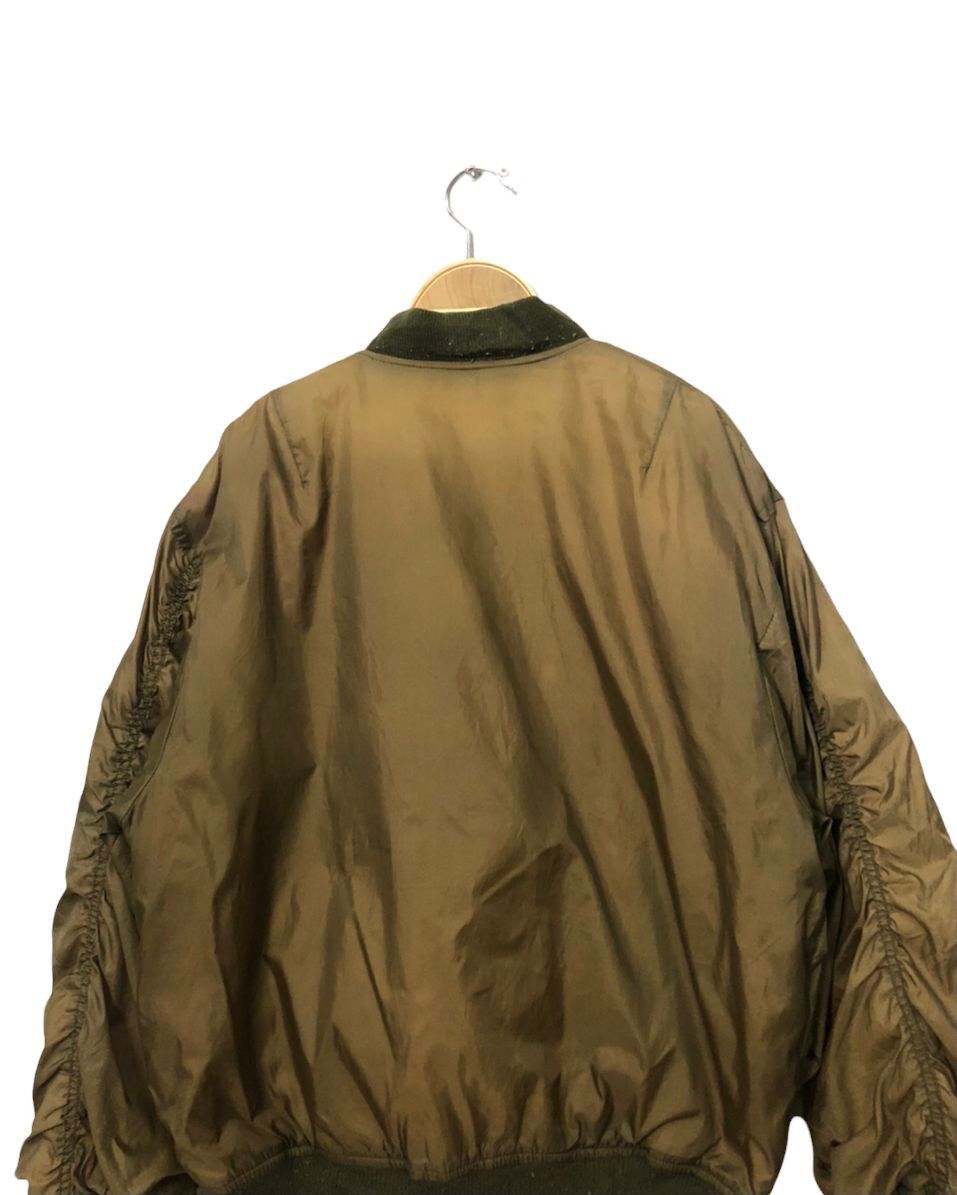 Japanese Brand Vintage Japanese Brand MA-1 Zipper Ups Faded Bomber Jacket Size US XL / EU 56 / 4 - 9 Thumbnail