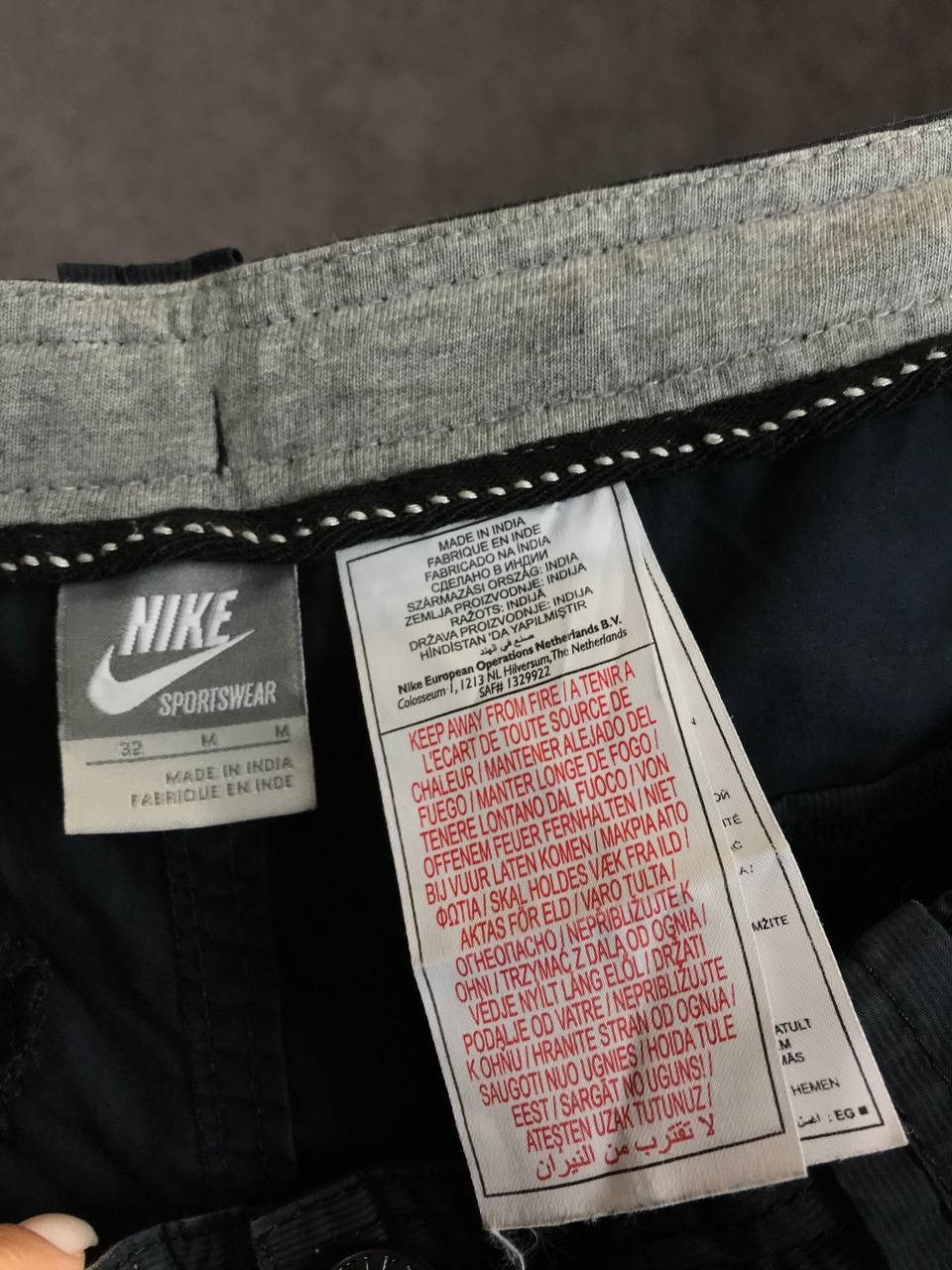 Nike × Vintage Nike swoosh streetwear vintage cargo shorts Size US 32 / EU 48 - 3 Thumbnail