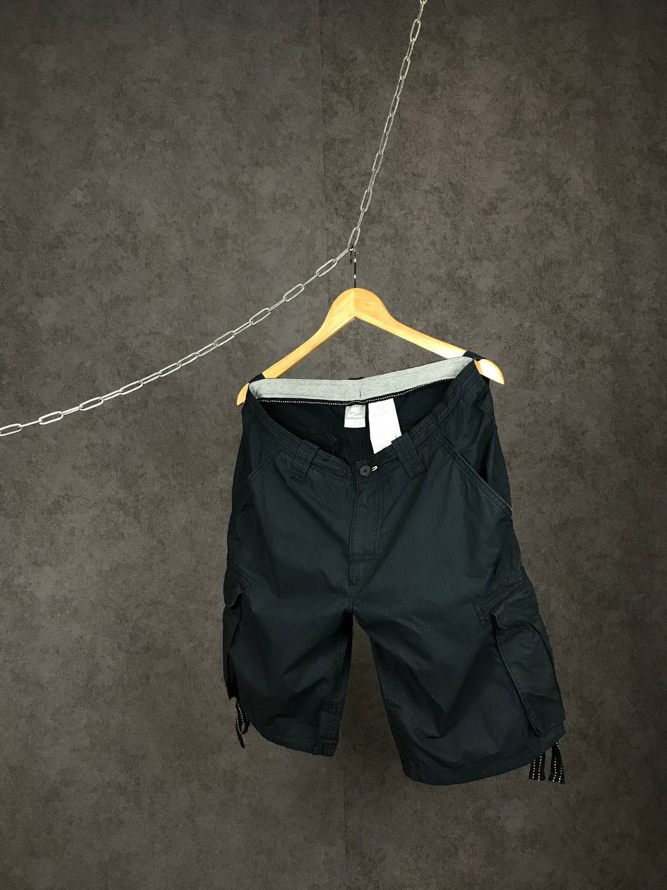 Nike × Vintage Nike swoosh streetwear vintage cargo shorts Size US 32 / EU 48 - 1 Thumbnail