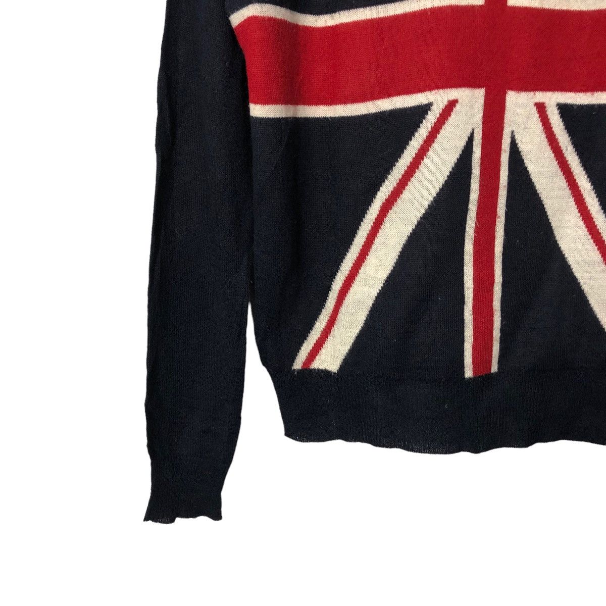 Aran Isles Knitwear Vintage On The Couch Britain Flag Knitwear Sweater Jumper Size S / US 4 / IT 40 - 3 Thumbnail