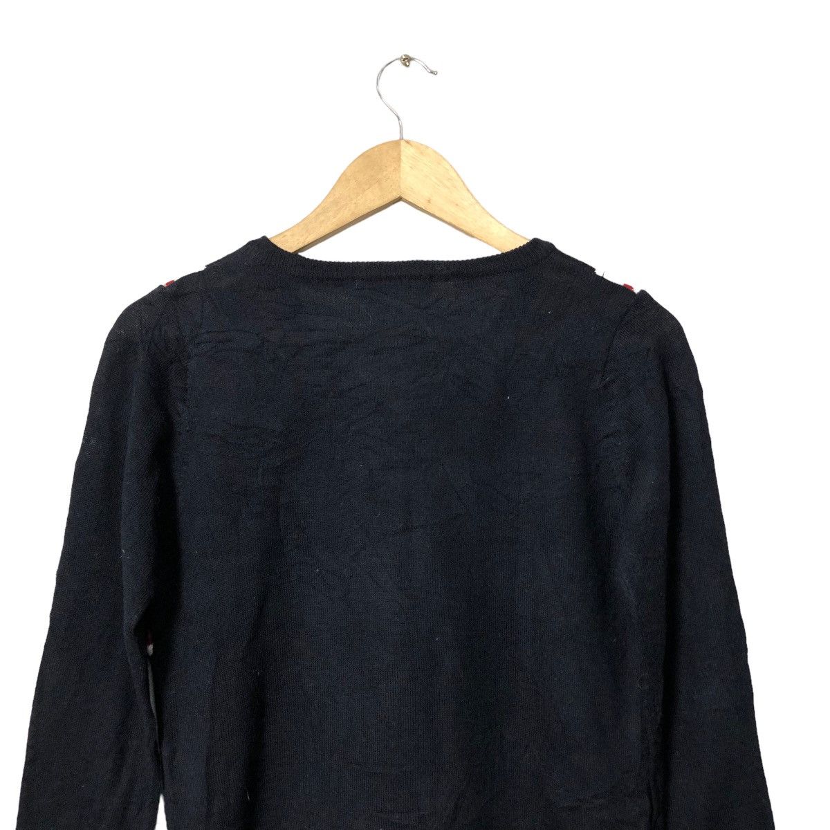 Aran Isles Knitwear Vintage On The Couch Britain Flag Knitwear Sweater Jumper Size S / US 4 / IT 40 - 8 Thumbnail