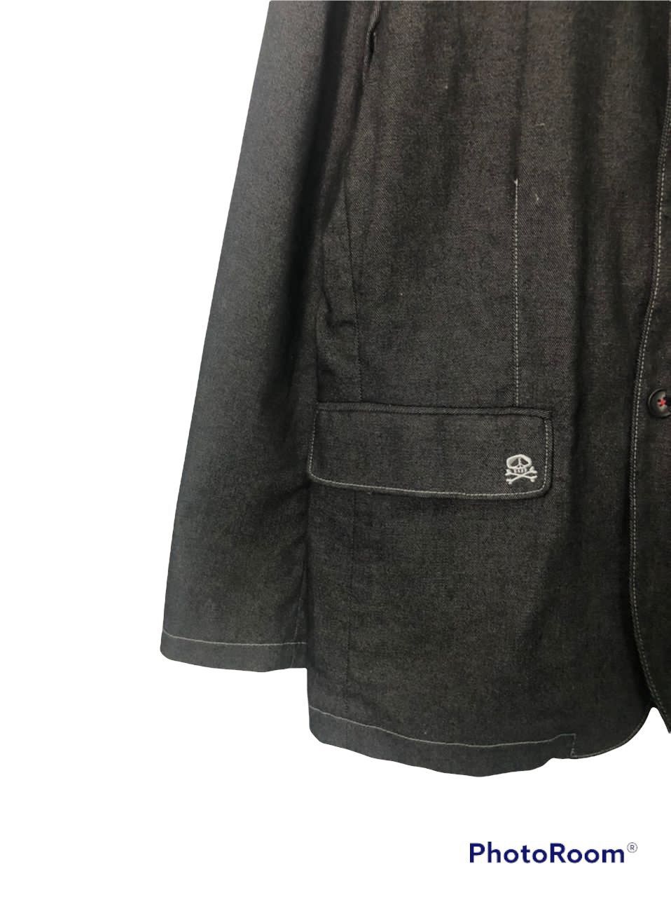Japanese Brand Vintage Blue Cross Denim Jacket Size US S / EU 44-46 / 1 - 3 Thumbnail