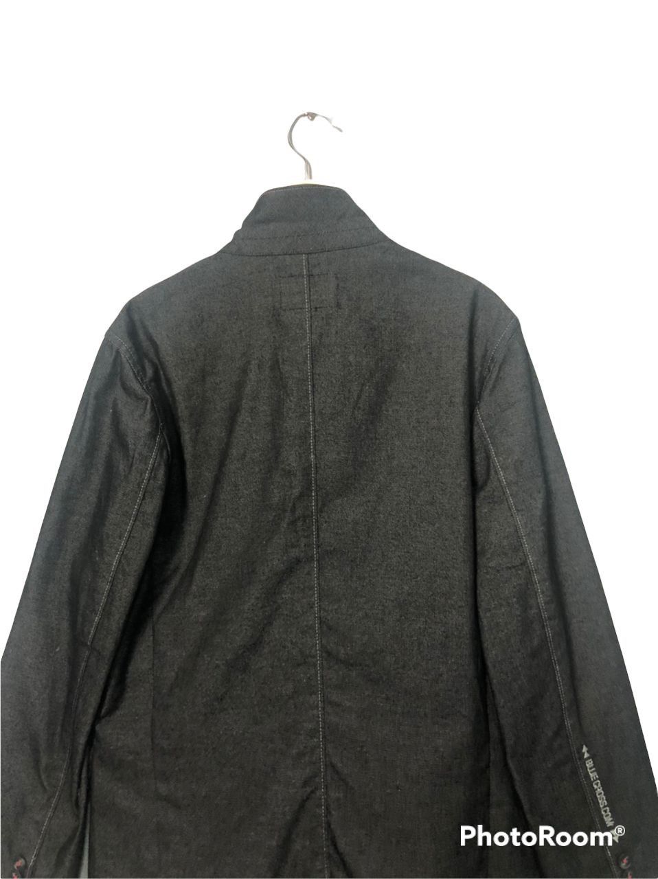 Japanese Brand Vintage Blue Cross Denim Jacket Size US S / EU 44-46 / 1 - 8 Thumbnail