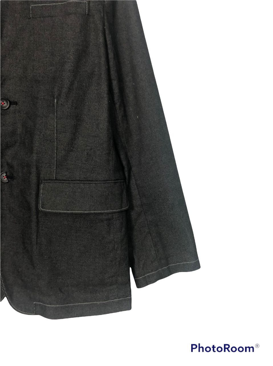 Japanese Brand Vintage Blue Cross Denim Jacket Size US S / EU 44-46 / 1 - 2 Thumbnail