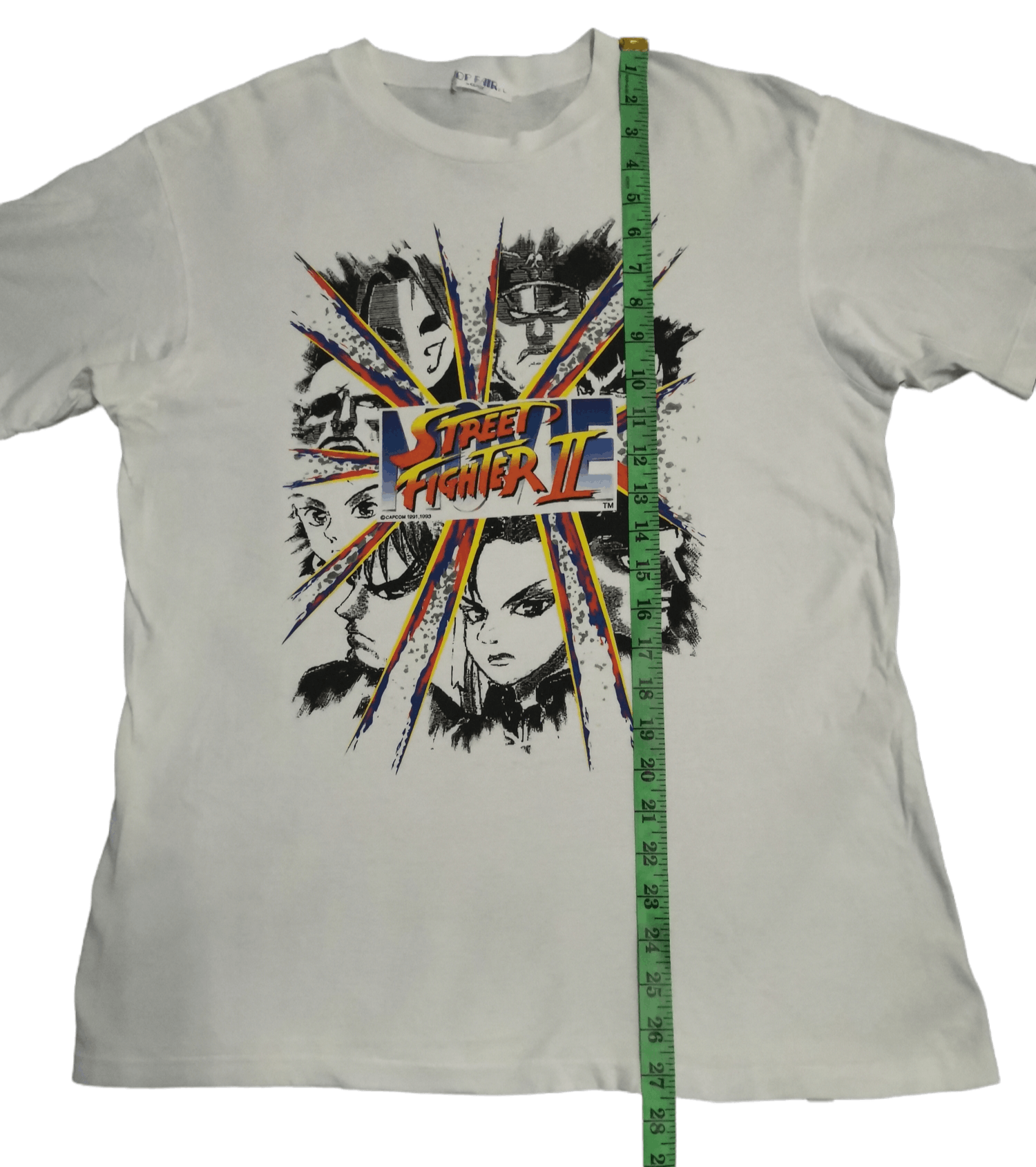 Japanese Brand Vintage Street fighter 1993 Game Anime Tee Tekken Capcom Size US L / EU 52-54 / 3 - 5 Thumbnail
