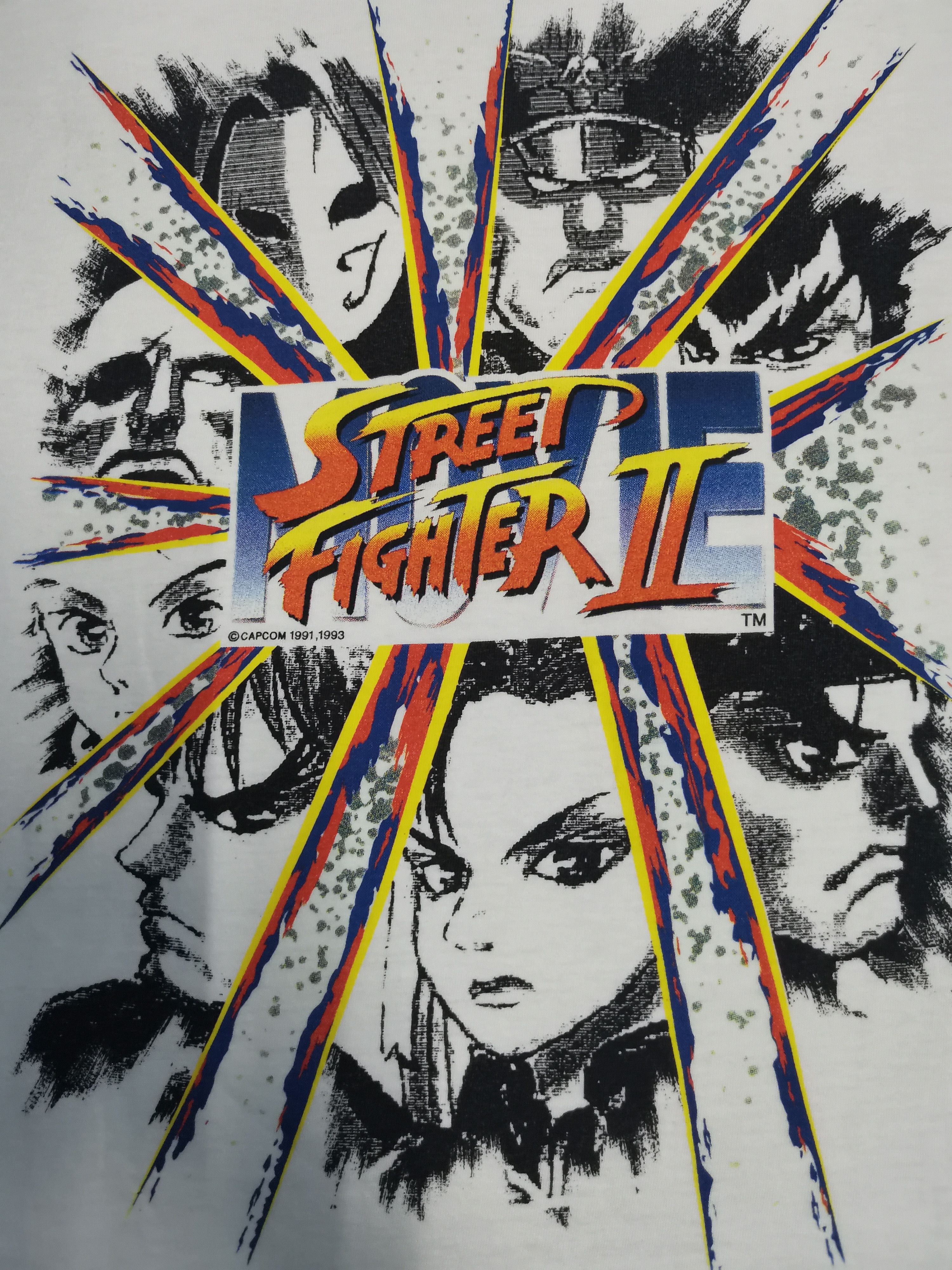 Japanese Brand Vintage Street fighter 1993 Game Anime Tee Tekken Capcom Size US L / EU 52-54 / 3 - 2 Thumbnail
