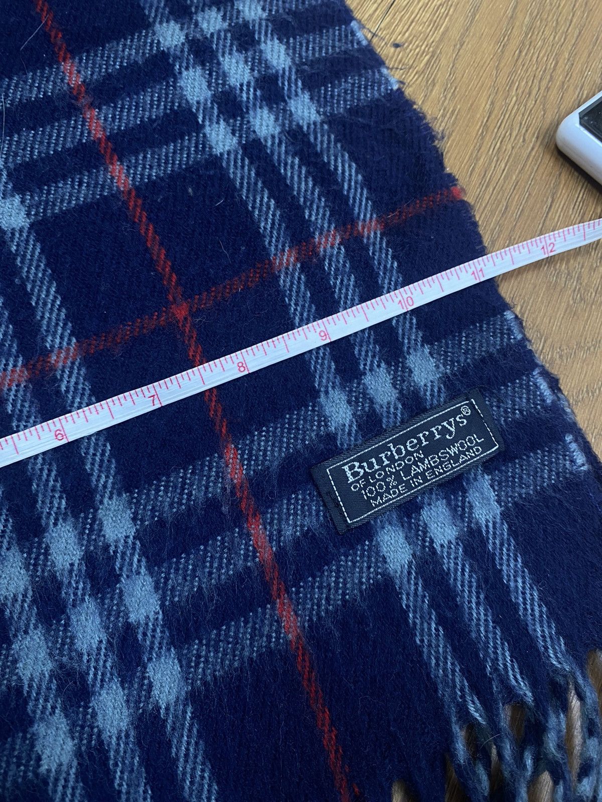 Burberry Burberry Nova Check Muffler / Burberry Cashmere Scarf Size ONE SIZE - 4 Thumbnail