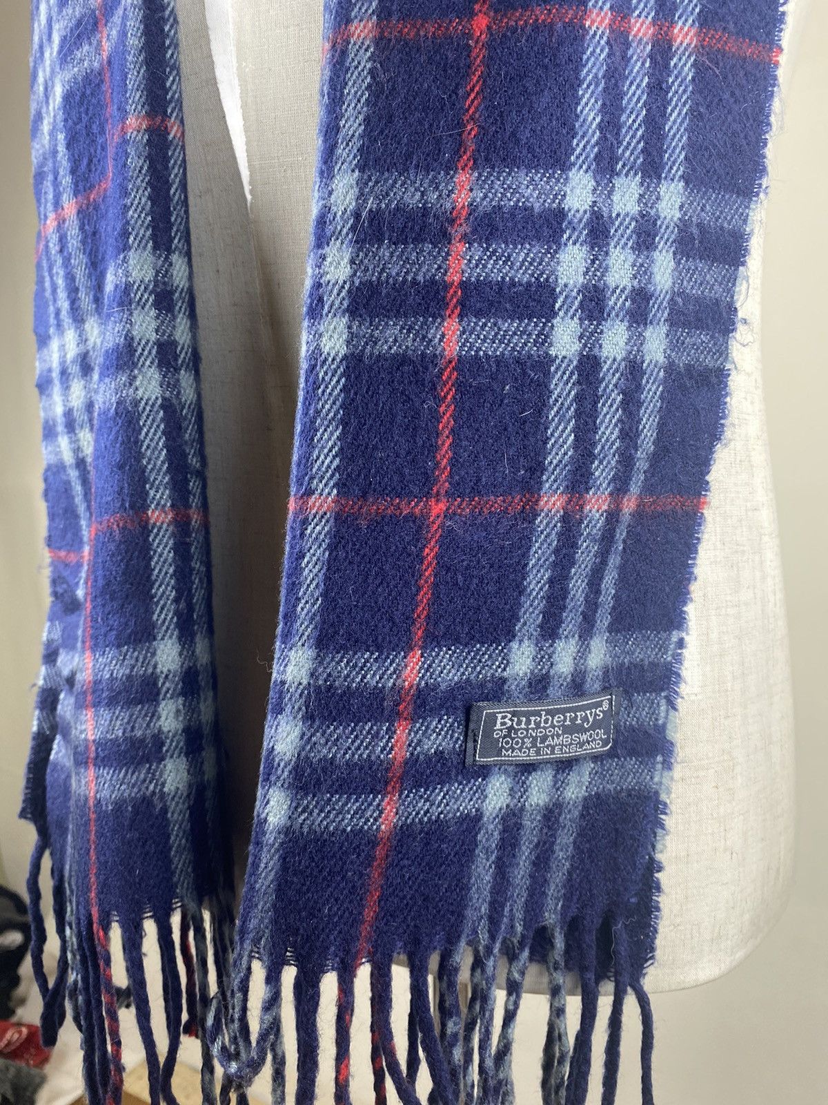 Burberry Burberry Nova Check Muffler / Burberry Cashmere Scarf Size ONE SIZE - 3 Thumbnail