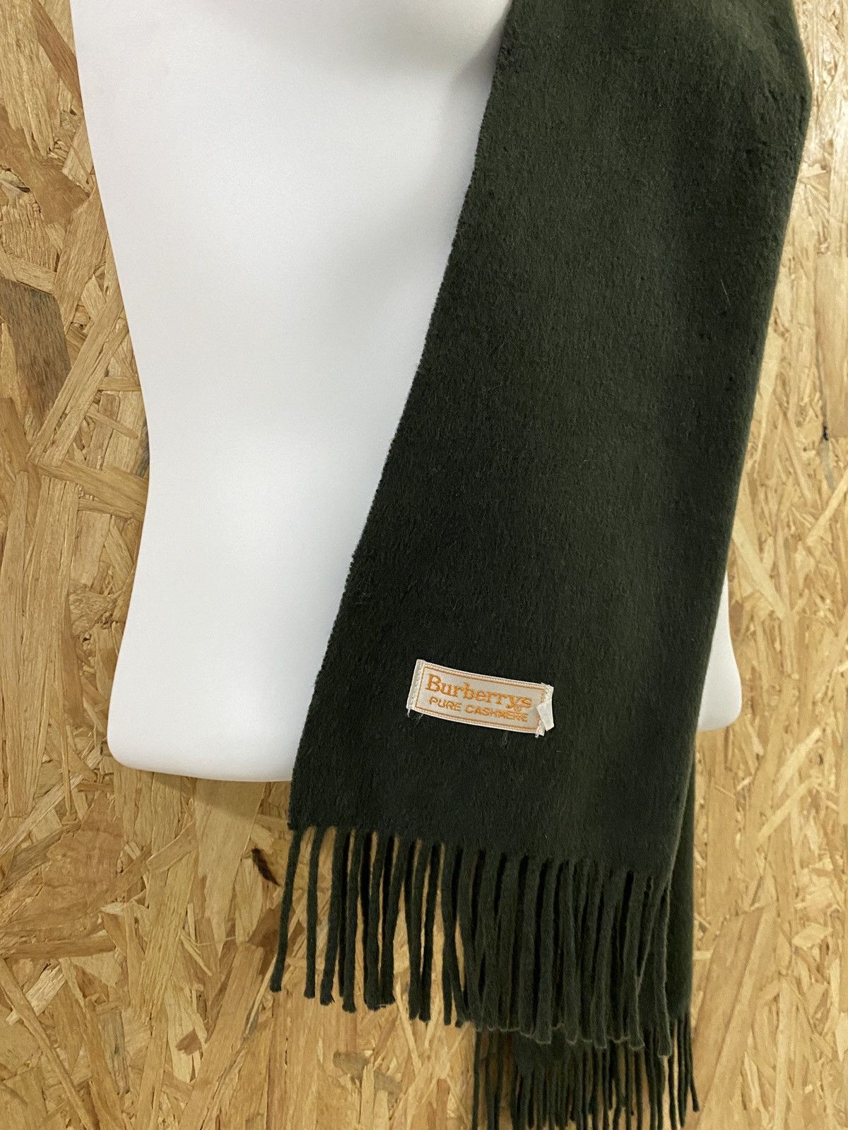 Burberry Vintage Burberrys Scarf/Muffler/ Cashmere/wool Size ONE SIZE - 3 Thumbnail