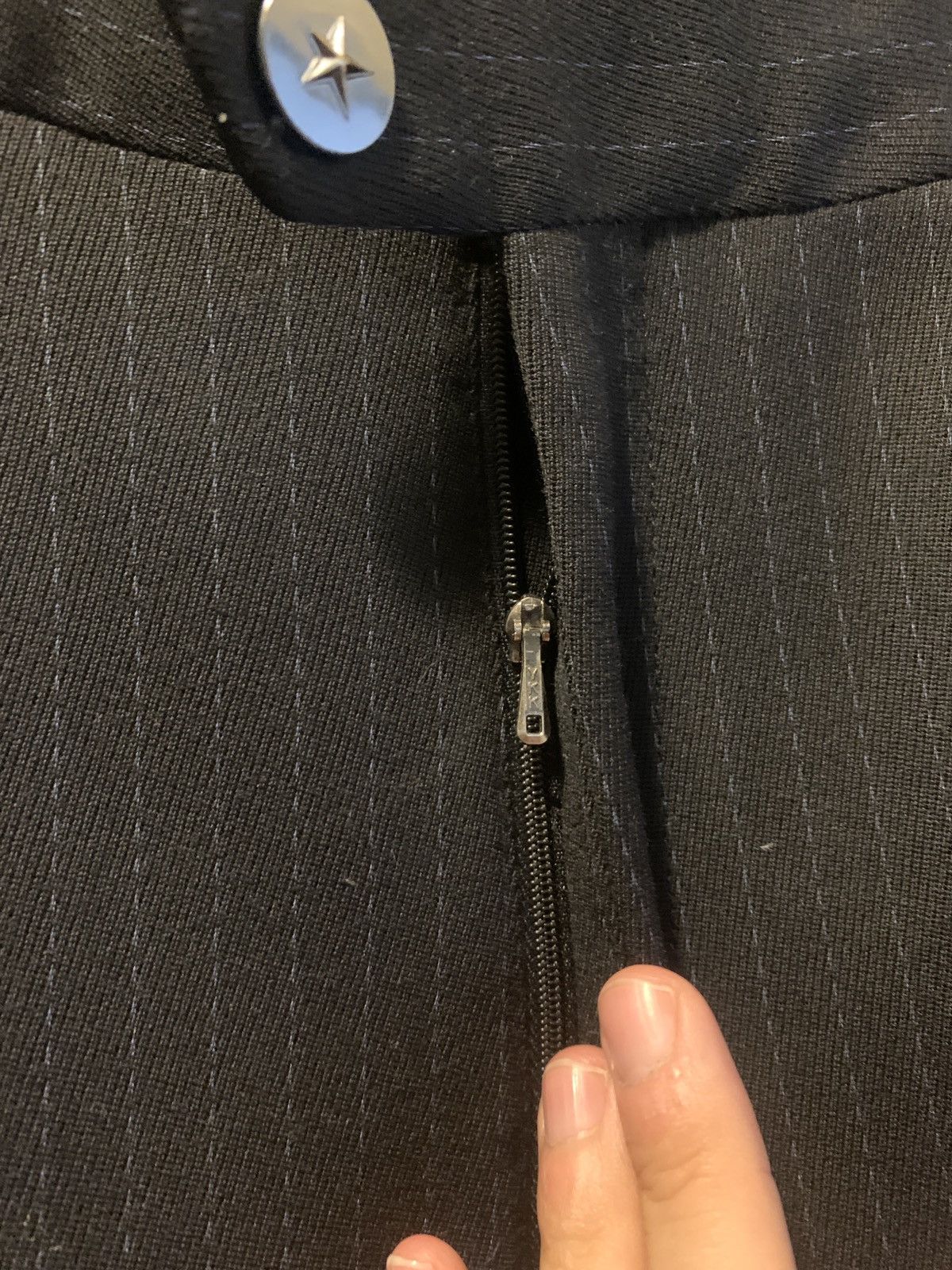 Mugler × Thierry Mugler × Vintage 1980’s Pinstripe Mens Trousers Size US 30 / EU 46 - 3 Thumbnail