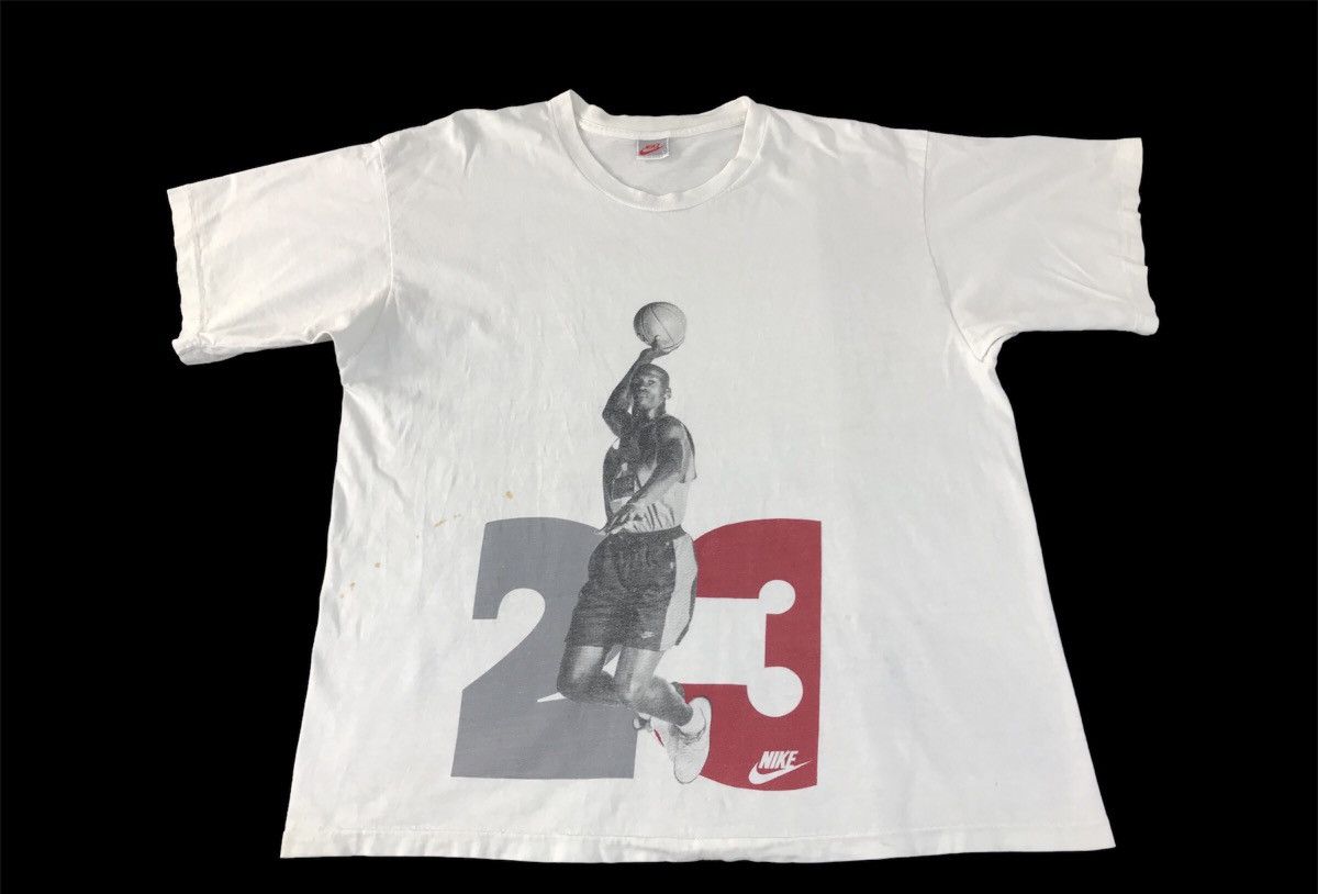Jordan Brand × Nike Nike Michael Jordan #23 Basketballer Player Gray Tag Label Size US L / EU 52-54 / 3 - 1 Thumbnail