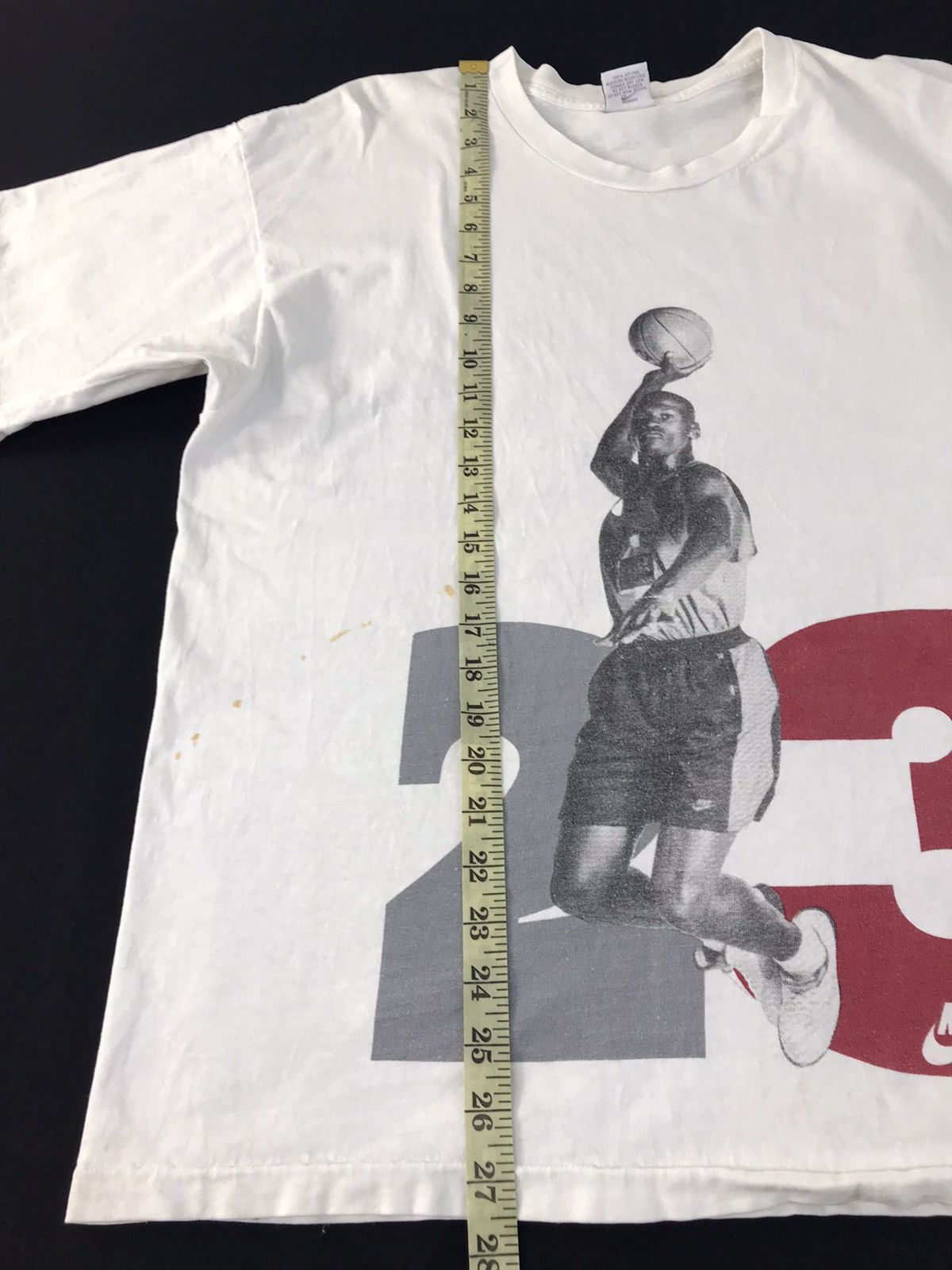 Jordan Brand × Nike Nike Michael Jordan #23 Basketballer Player Gray Tag Label Size US L / EU 52-54 / 3 - 8 Thumbnail