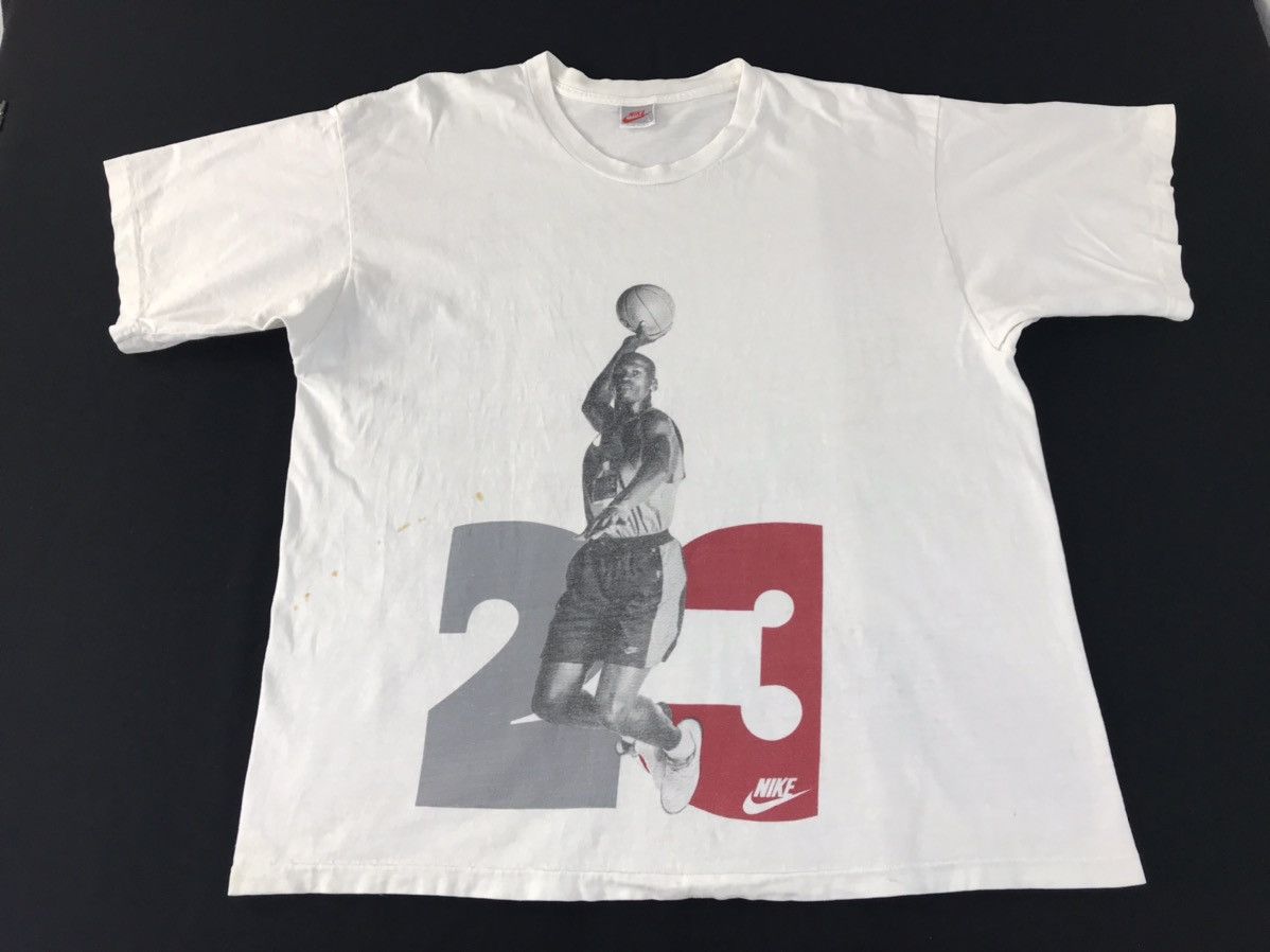 Jordan Brand × Nike Nike Michael Jordan #23 Basketballer Player Gray Tag Label Size US L / EU 52-54 / 3 - 3 Thumbnail