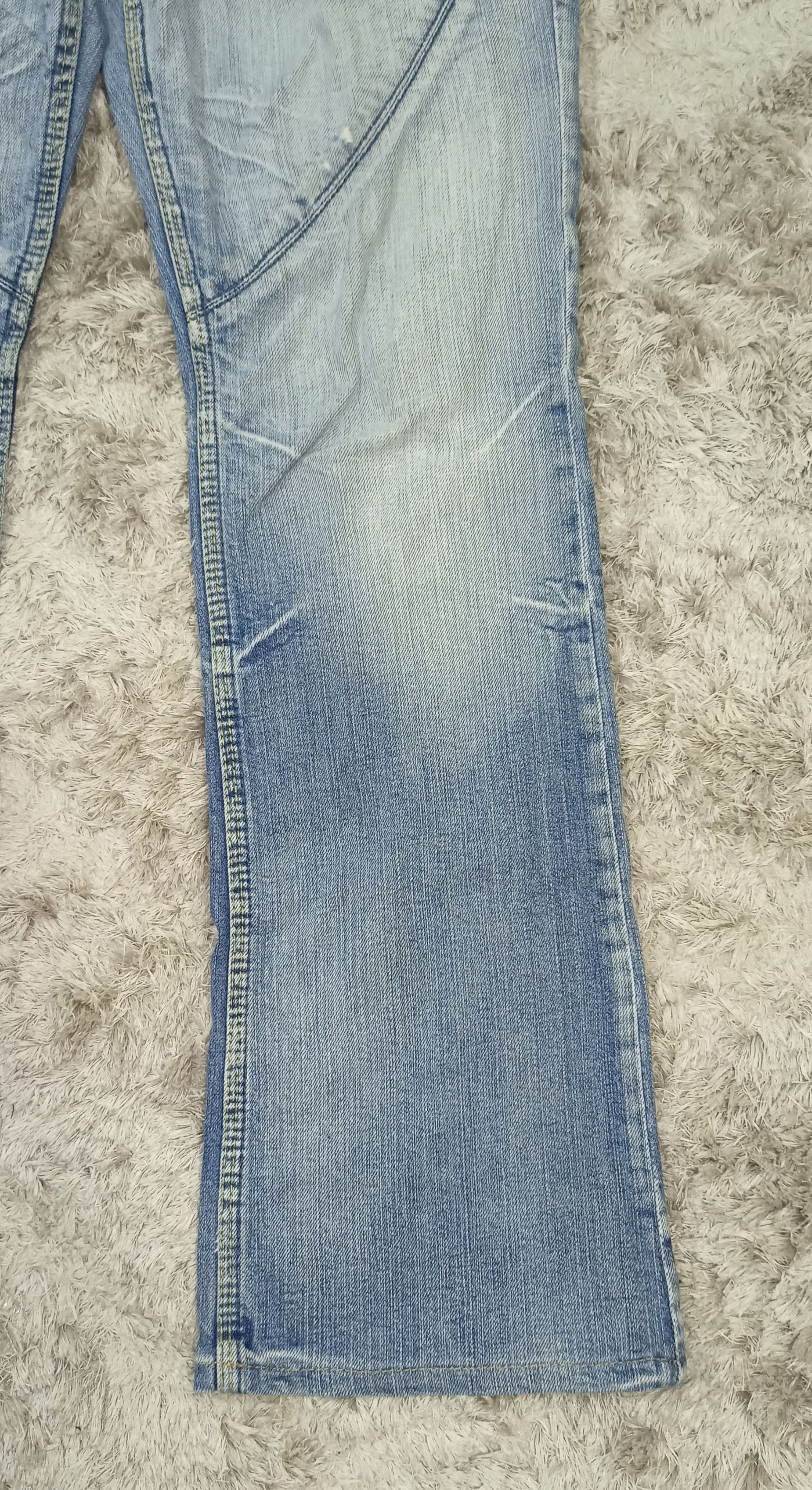 Nicole Club Nicole Club For Men Sun Faded Flared Jeans Size US 32 / EU 48 - 4 Thumbnail