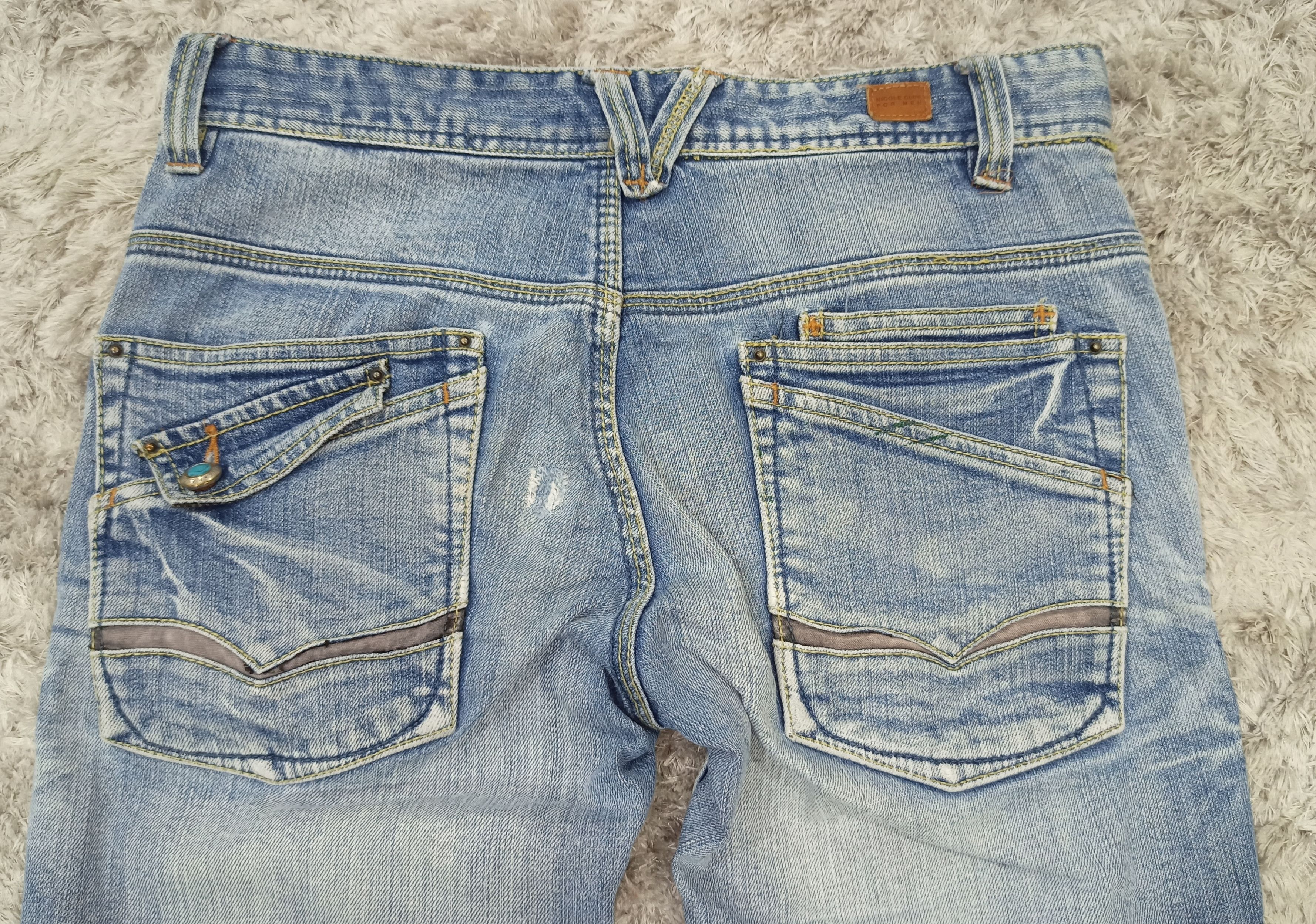 Nicole Club Nicole Club For Men Sun Faded Flared Jeans Size US 32 / EU 48 - 14 Thumbnail