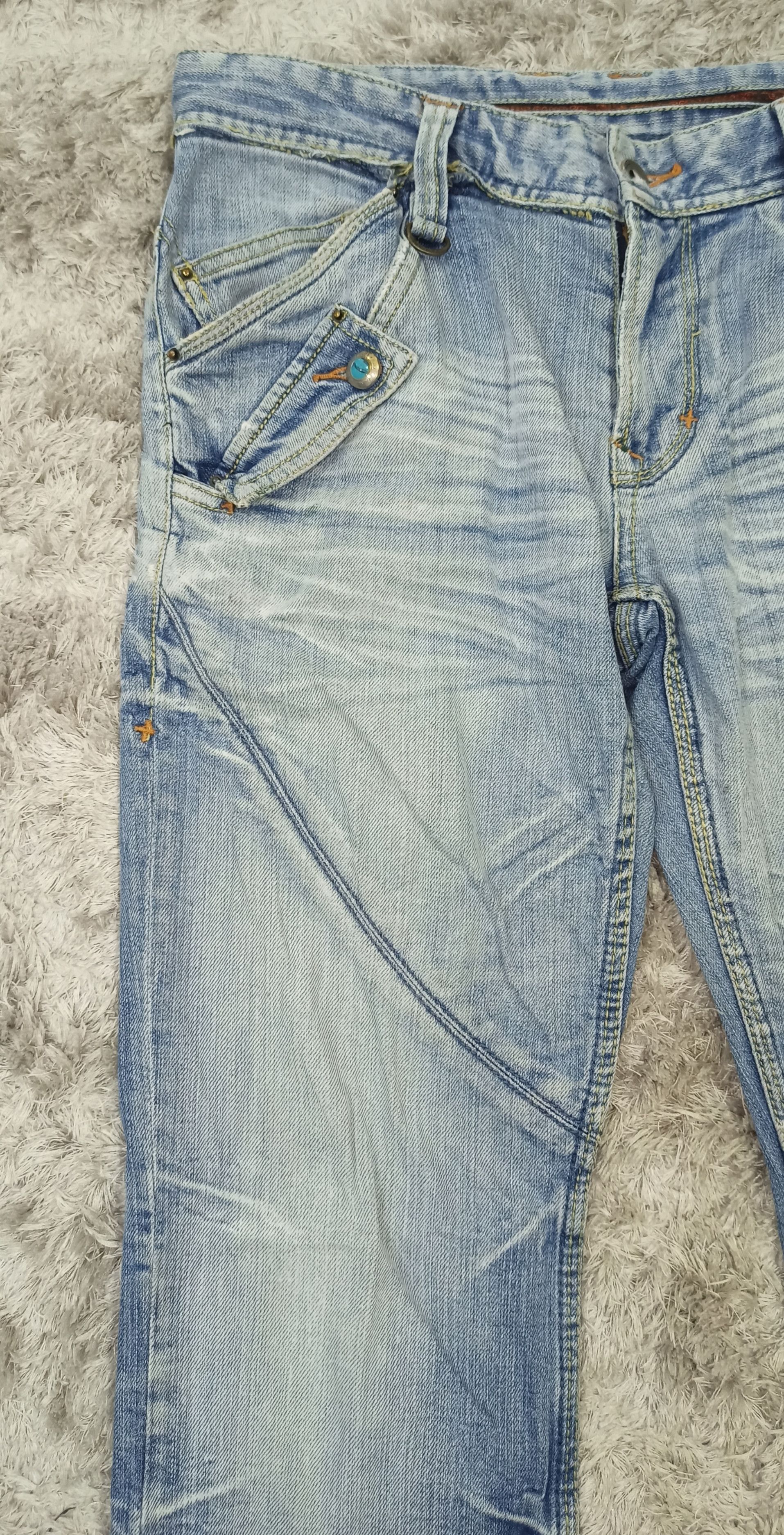 Nicole Club Nicole Club For Men Sun Faded Flared Jeans Size US 32 / EU 48 - 5 Thumbnail