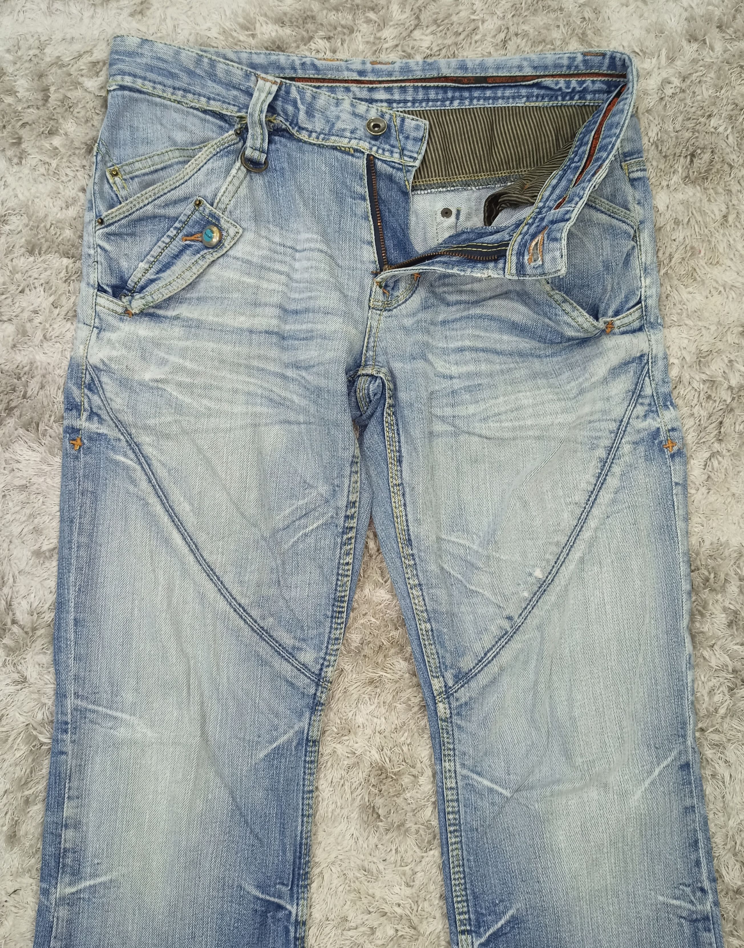 Nicole Club Nicole Club For Men Sun Faded Flared Jeans Size US 32 / EU 48 - 9 Thumbnail