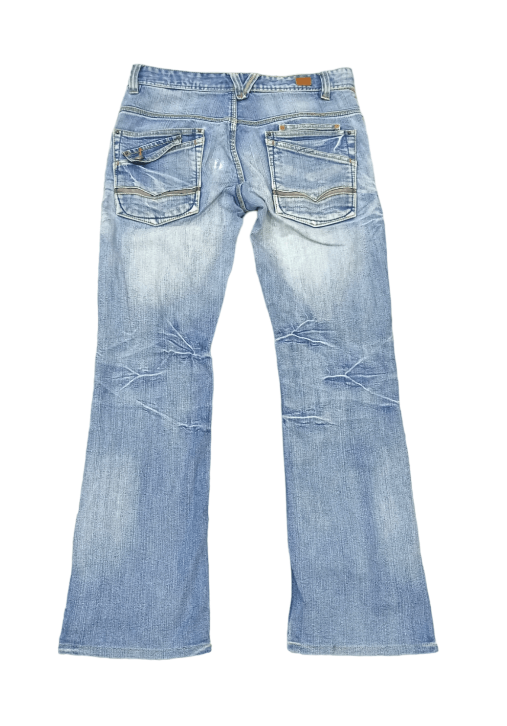 Nicole Club Nicole Club For Men Sun Faded Flared Jeans Size US 32 / EU 48 - 2 Thumbnail
