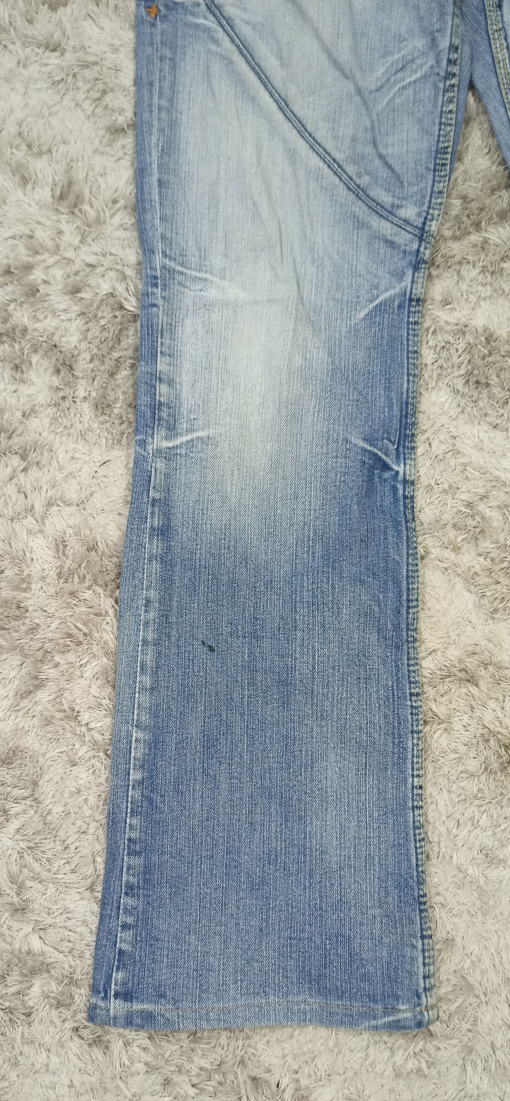 Nicole Club Nicole Club For Men Sun Faded Flared Jeans Size US 32 / EU 48 - 6 Thumbnail
