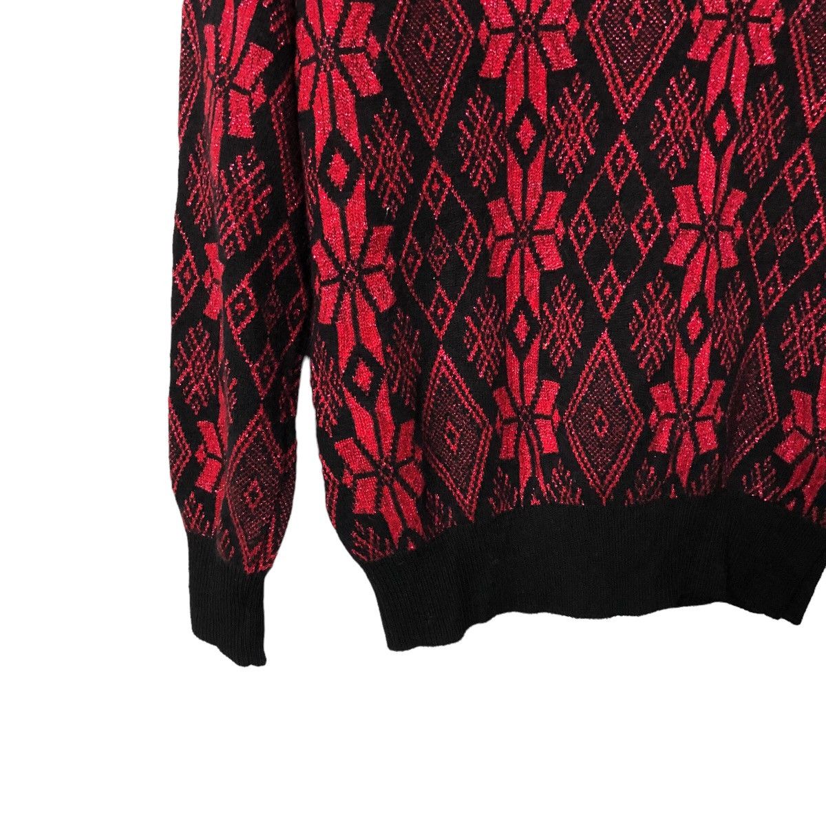 Aran Isles Knitwear Vintage Unbranded Crewneck Fullprint Navajo Knitwear Sweater Size US M / EU 48-50 / 2 - 7 Thumbnail