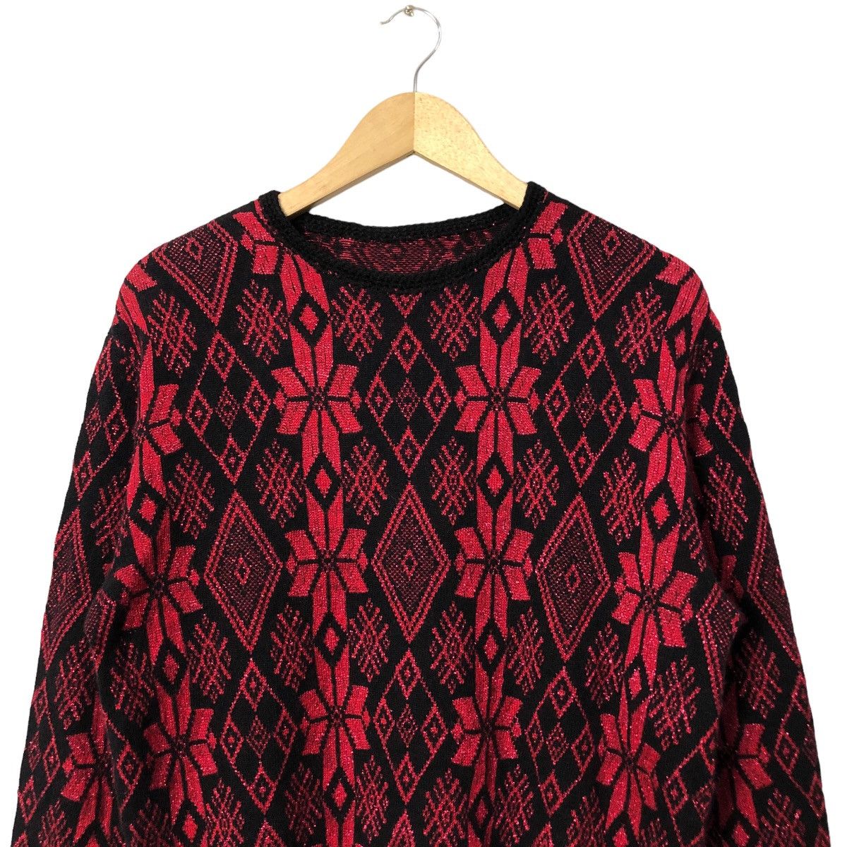 Aran Isles Knitwear Vintage Unbranded Crewneck Fullprint Navajo Knitwear Sweater Size US M / EU 48-50 / 2 - 4 Thumbnail