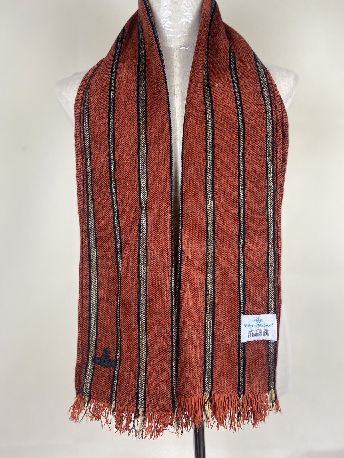 Vivienne Westwood Viviene westwood Scarf/Muffer/Babushka/Wrap/Authentic Size ONE SIZE - 1 Thumbnail
