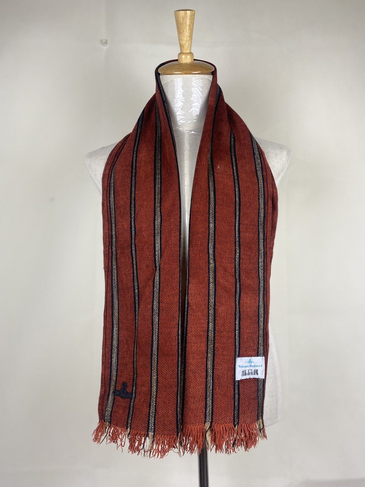 Vivienne Westwood Viviene westwood Scarf/Muffer/Babushka/Wrap/Authentic Size ONE SIZE - 2 Thumbnail