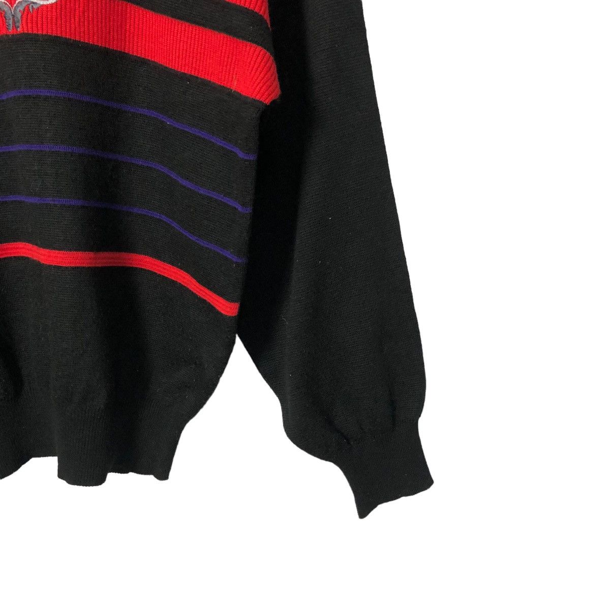 Aran Isles Knitwear Vintage Sanko Life Crewneck Embroidery Logo Knitwear Sweater Size US M / EU 48-50 / 2 - 2 Thumbnail