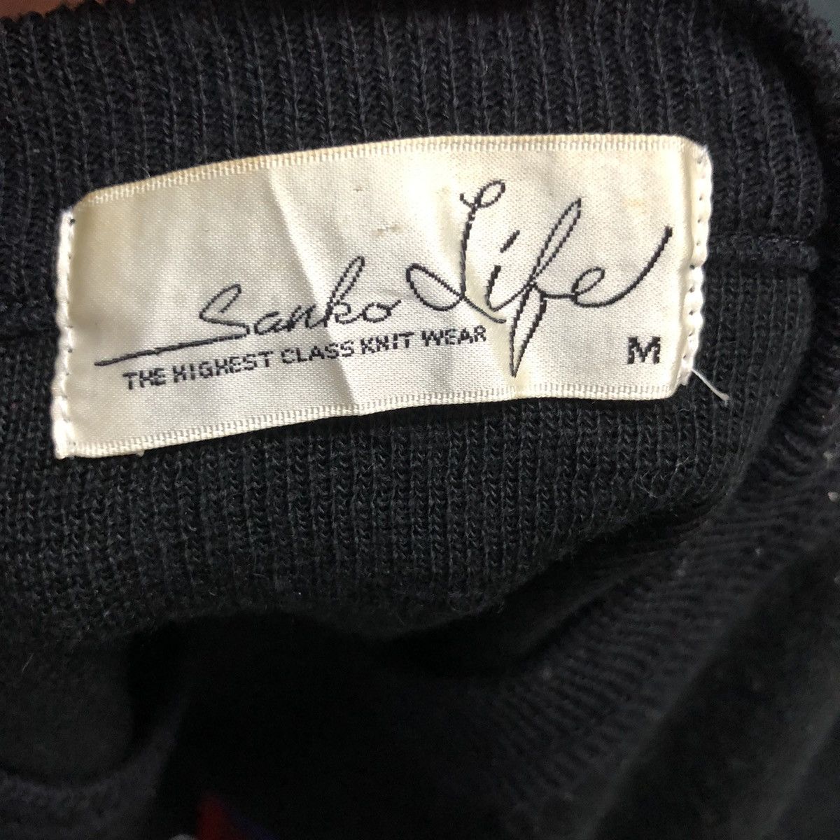 Aran Isles Knitwear Vintage Sanko Life Crewneck Embroidery Logo Knitwear Sweater Size US M / EU 48-50 / 2 - 9 Thumbnail