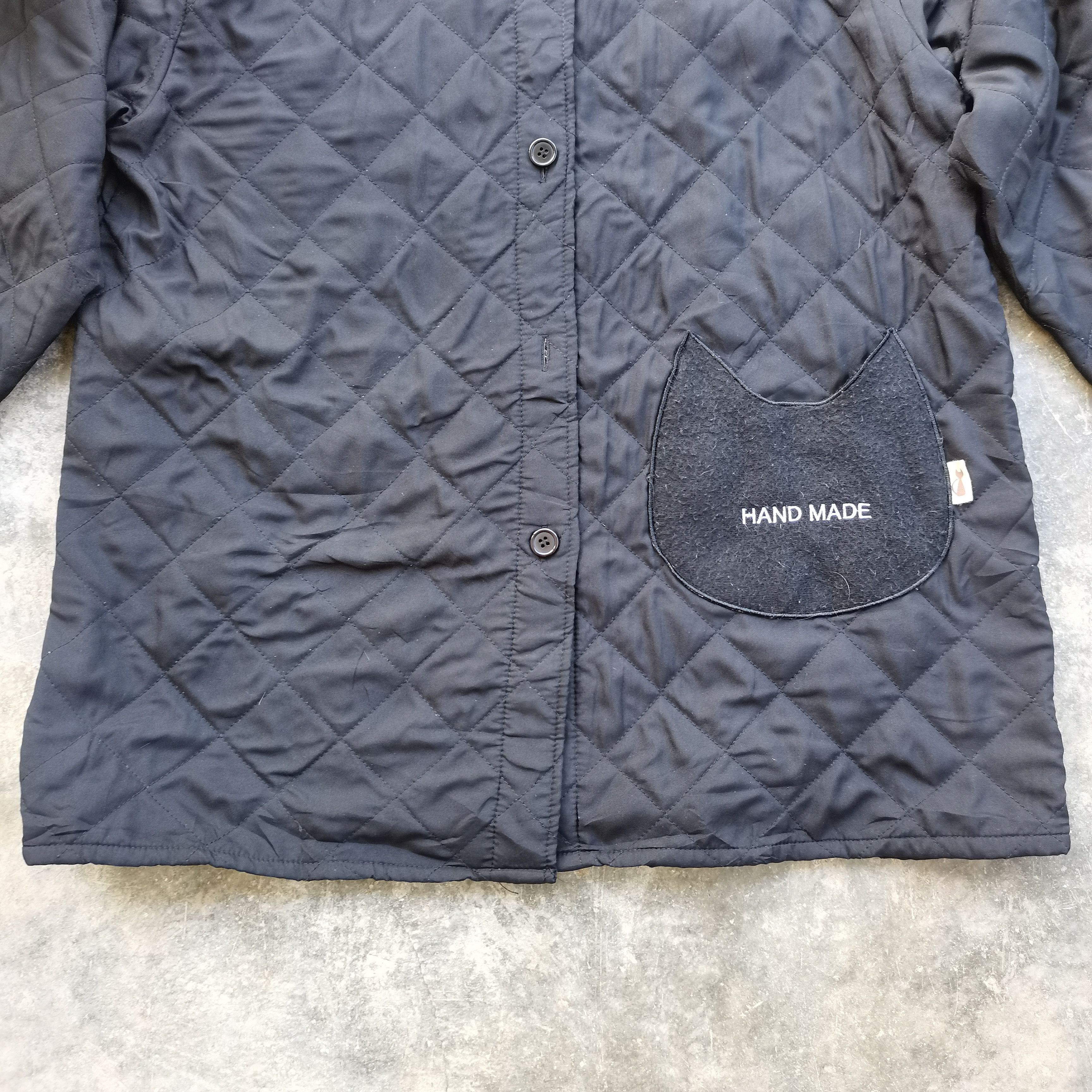 Handmade × Japanese Brand × Vintage Archive🔥 HAND MADE Quilt knitted Jacket Size US M / EU 48-50 / 2 - 4 Thumbnail