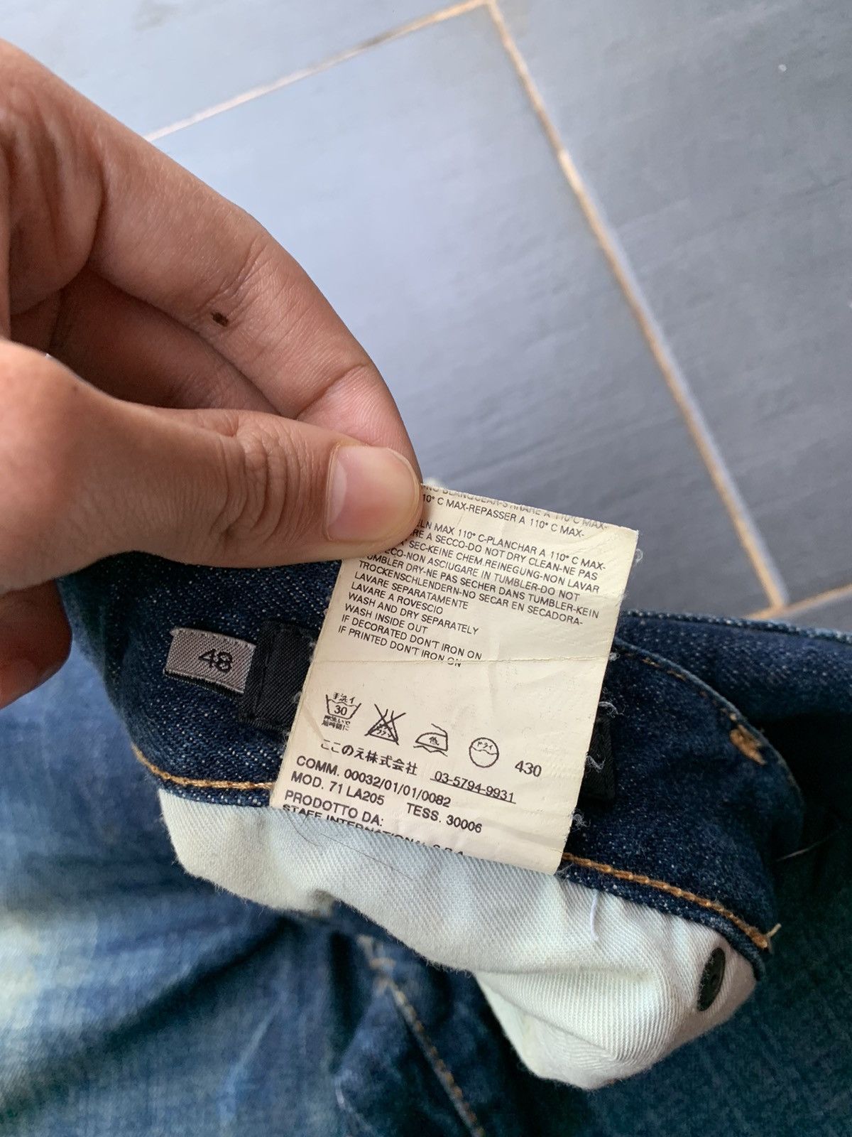 Dsquared2 DsQuared2 Distressed Denim Size US 35 - 10 Thumbnail