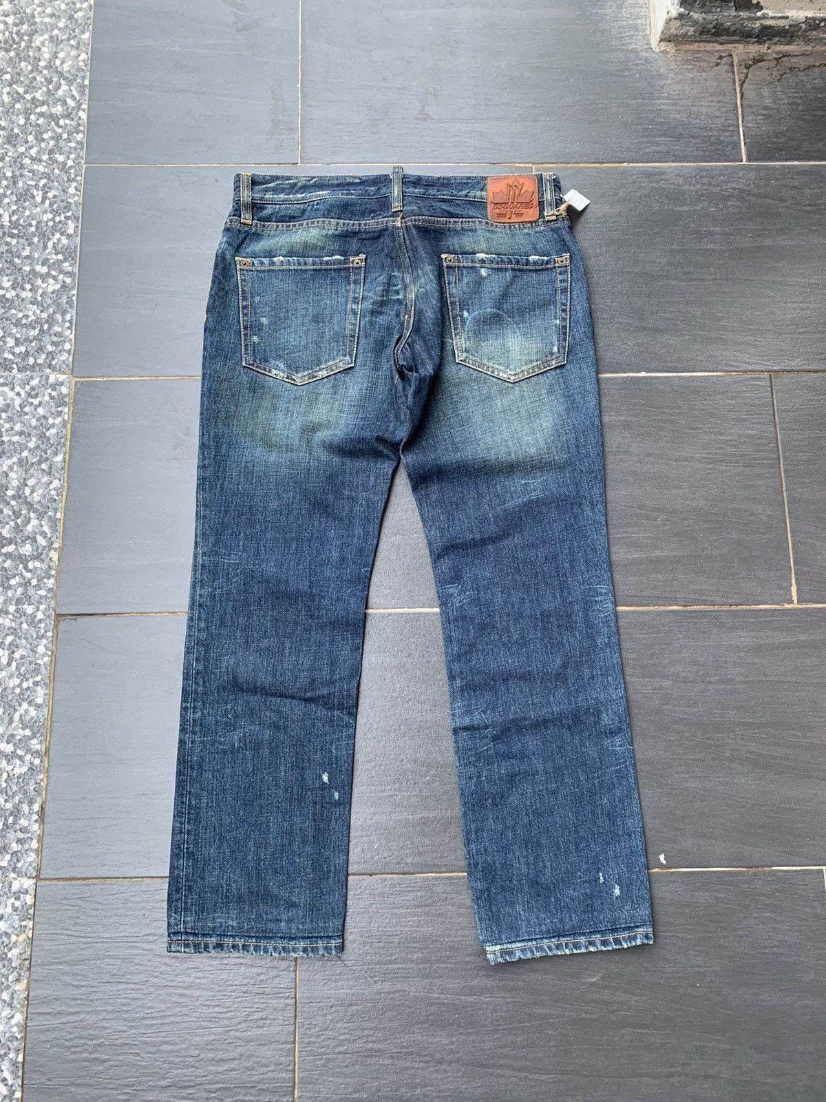 Dsquared2 DsQuared2 Distressed Denim Size US 35 - 11 Thumbnail