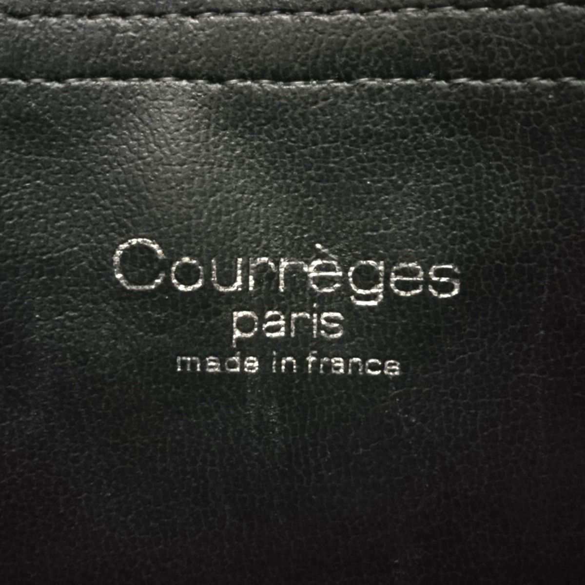 Andre Courreges COURREGES VINTAGE LEATHER MINI CROSSBODY SLING Size ONE SIZE - 11 Thumbnail