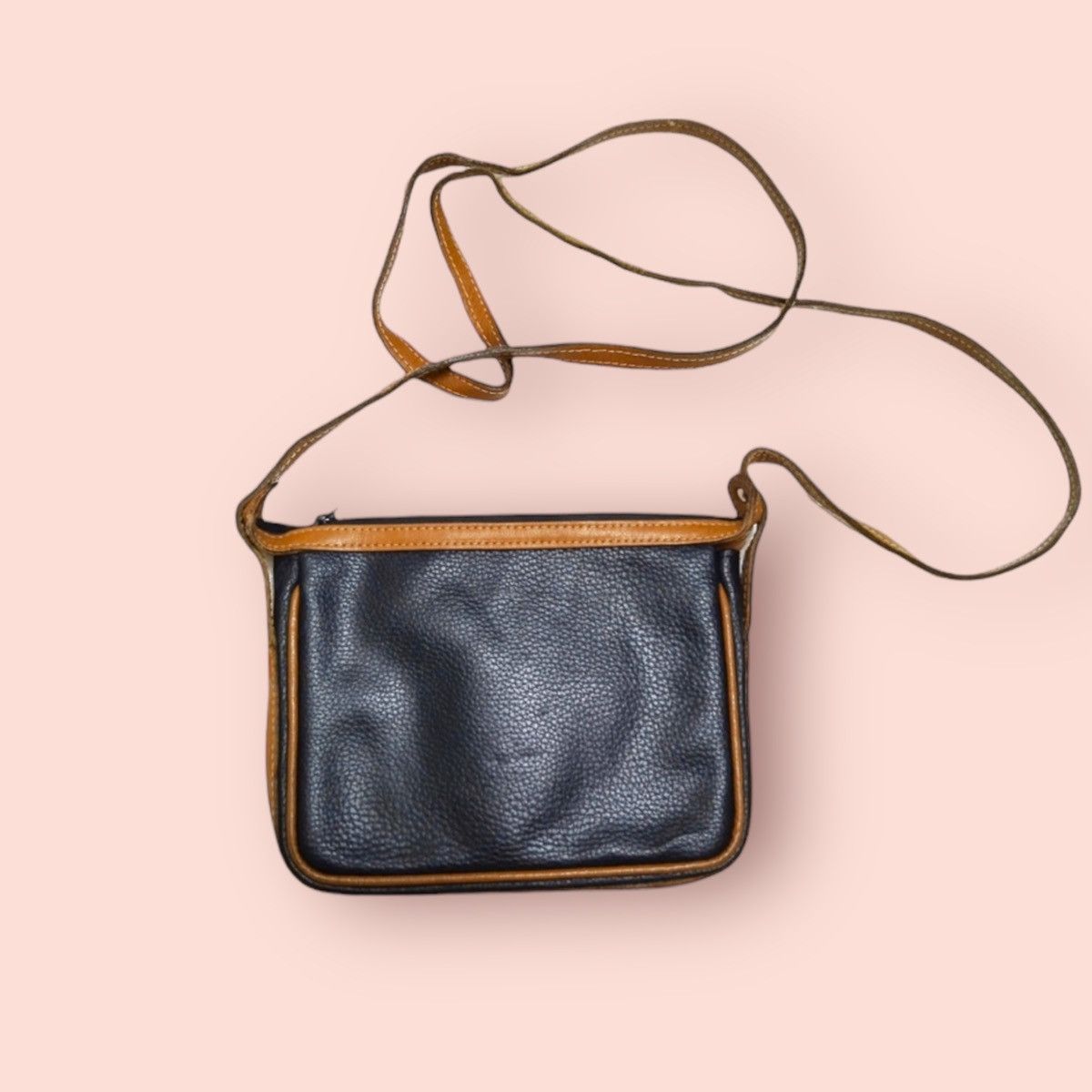 Andre Courreges COURREGES VINTAGE LEATHER MINI CROSSBODY SLING Size ONE SIZE - 4 Thumbnail