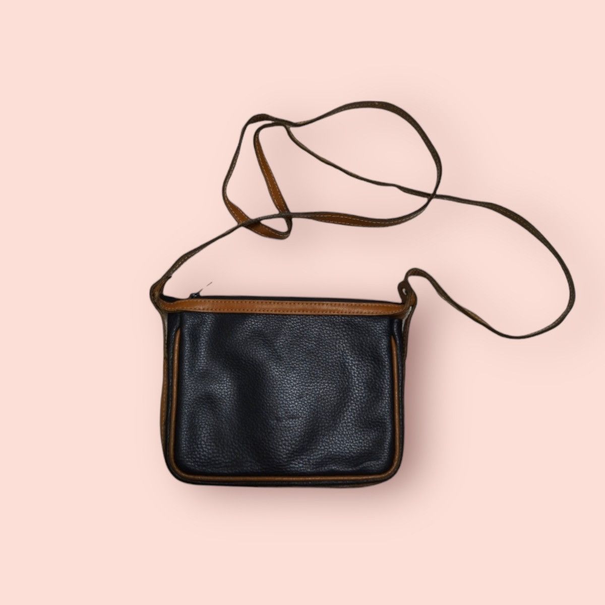 Andre Courreges COURREGES VINTAGE LEATHER MINI CROSSBODY SLING Size ONE SIZE - 10 Thumbnail