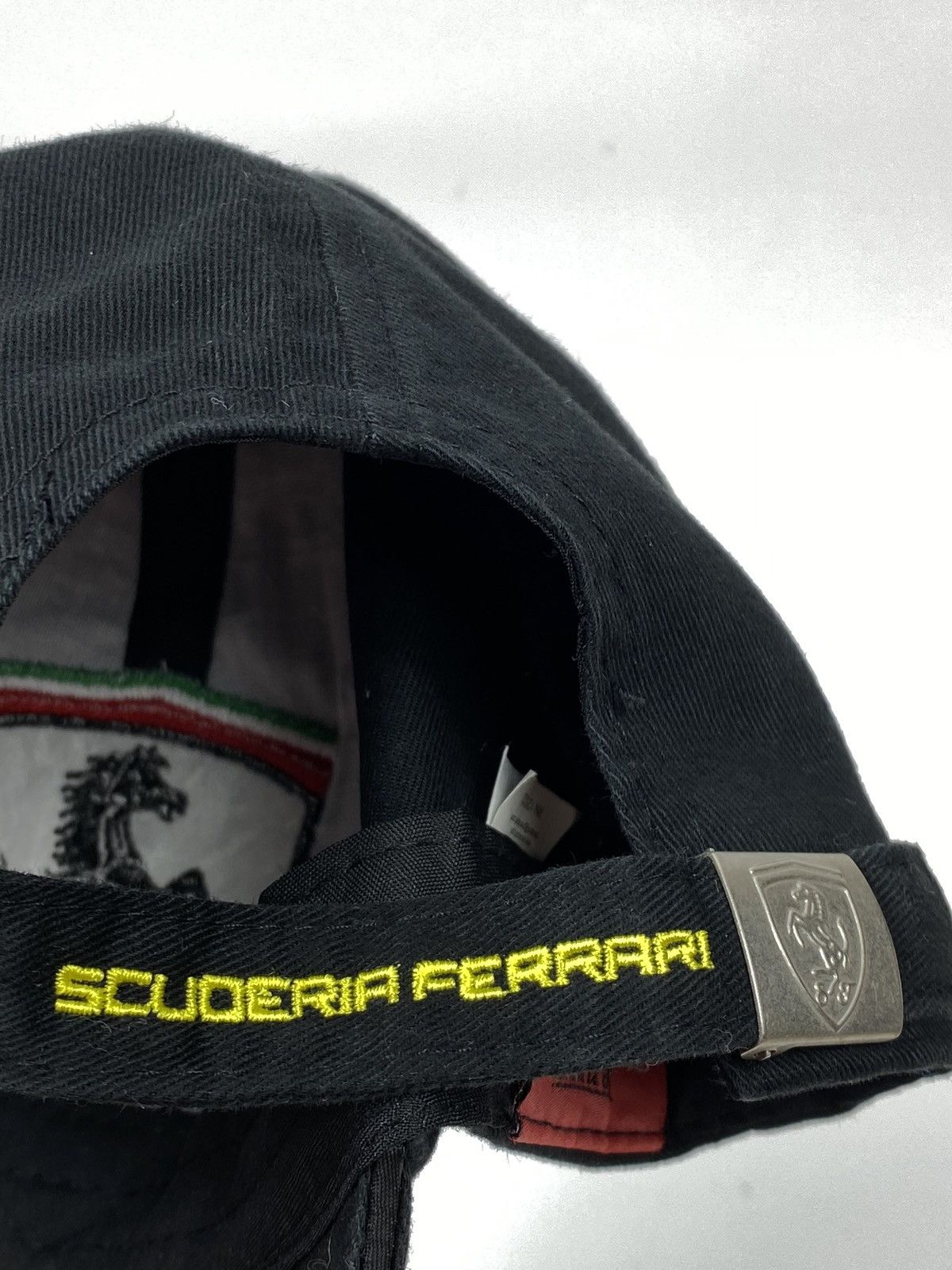 Ferrari 🔥LASTDROP🔥#8 Scuderia Shell Helix Black Cap Hat Rare Size ONE SIZE - 10 Thumbnail
