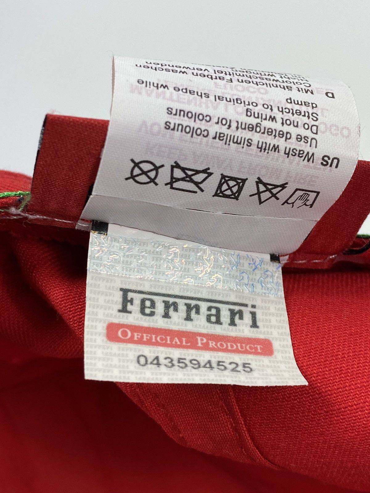 Ferrari 🔥LASTDROP🔥#15 Scuderia Italian Flag Quilted Hat Cap Size ONE SIZE - 13 Thumbnail